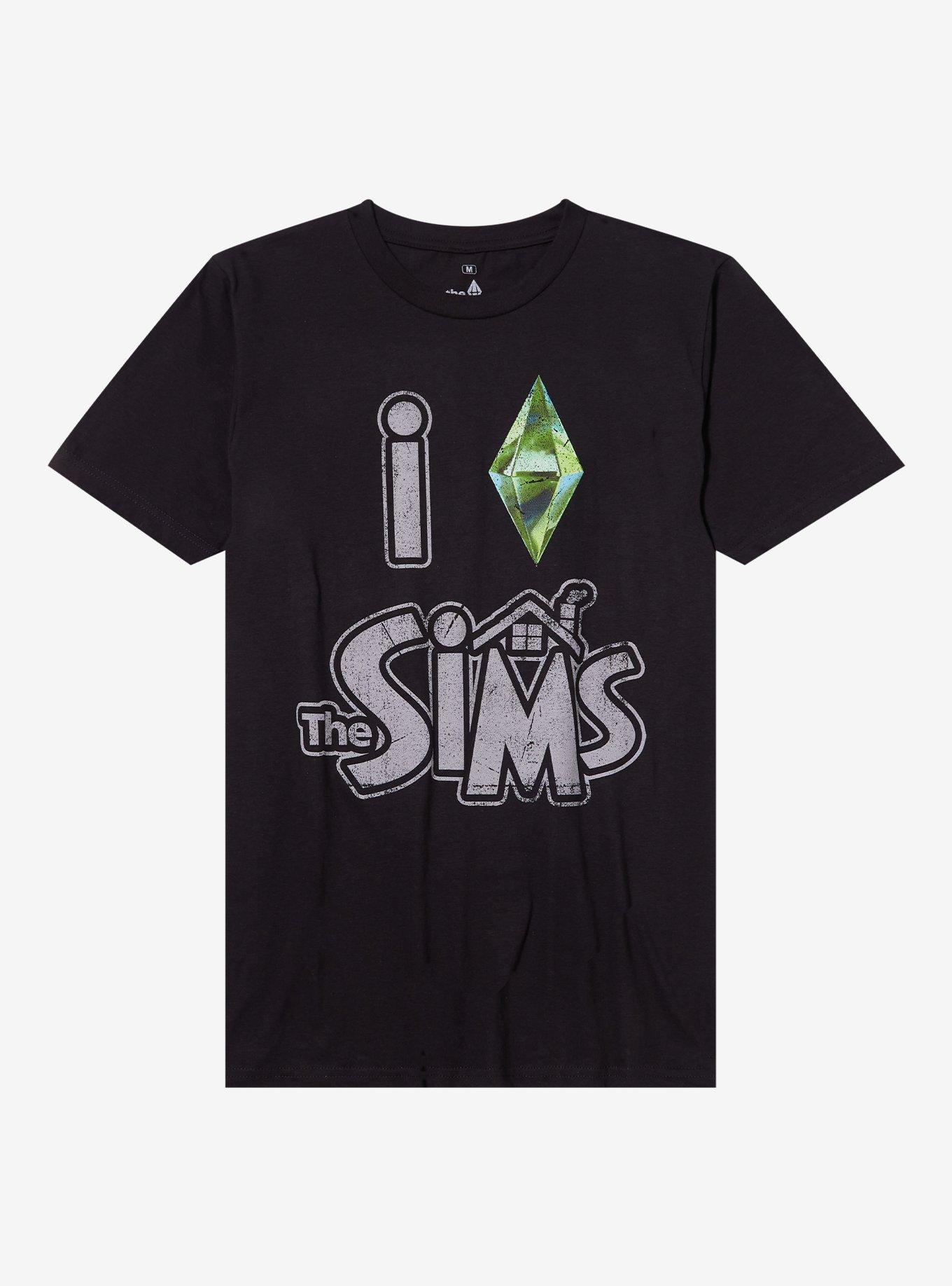 I Heart The Sims Relaxed Fit Girls T-Shirt, , hi-res