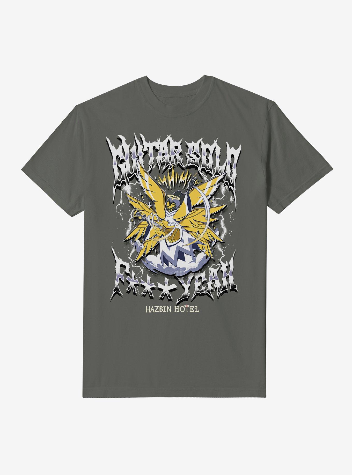 Hazbin Hotel Adam Guitar Solo Garment Dye T-Shirt, , hi-res