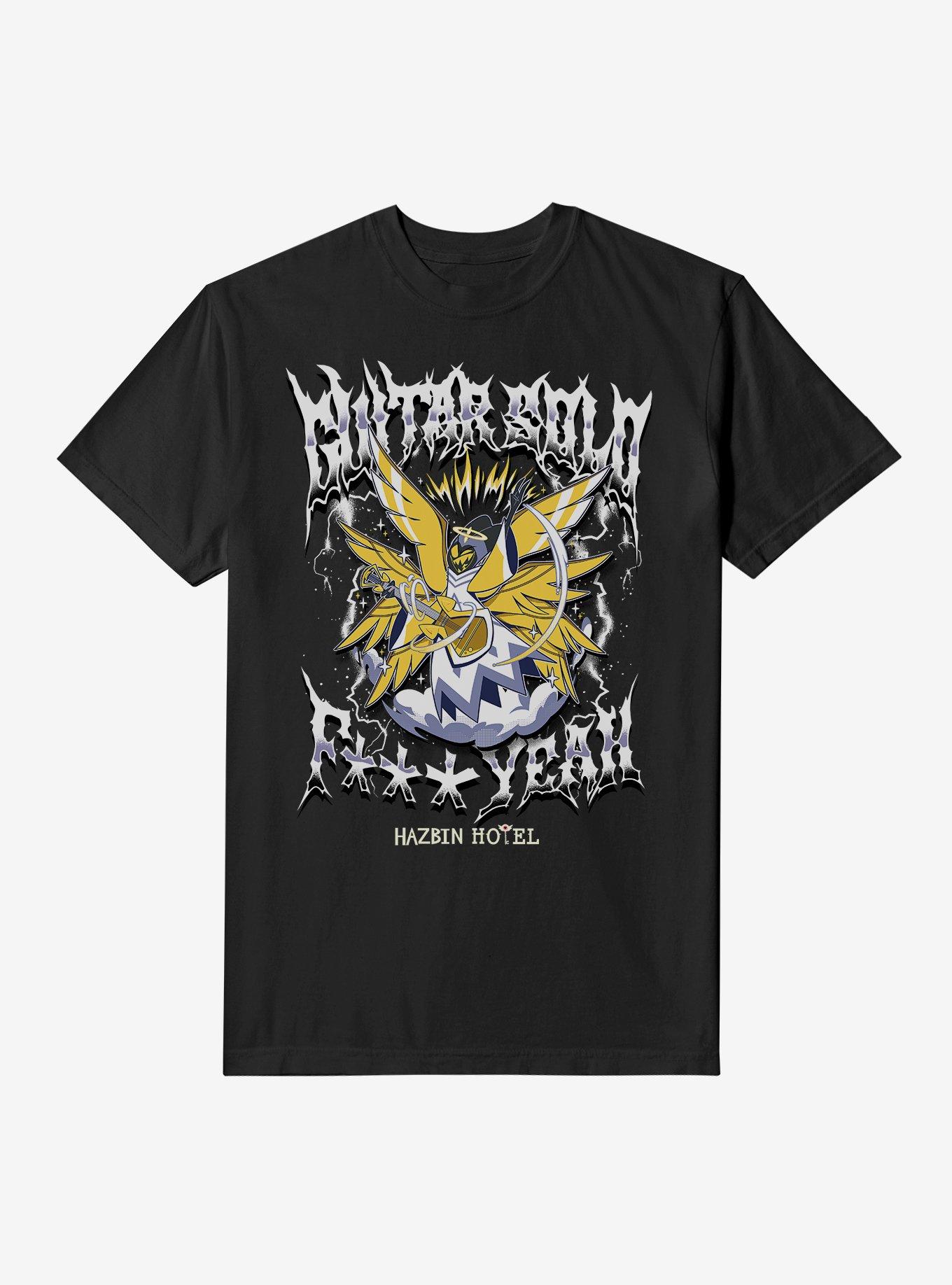 Hazbin Hotel Adam Guitar Solo Garment Dye T-Shirt, , hi-res