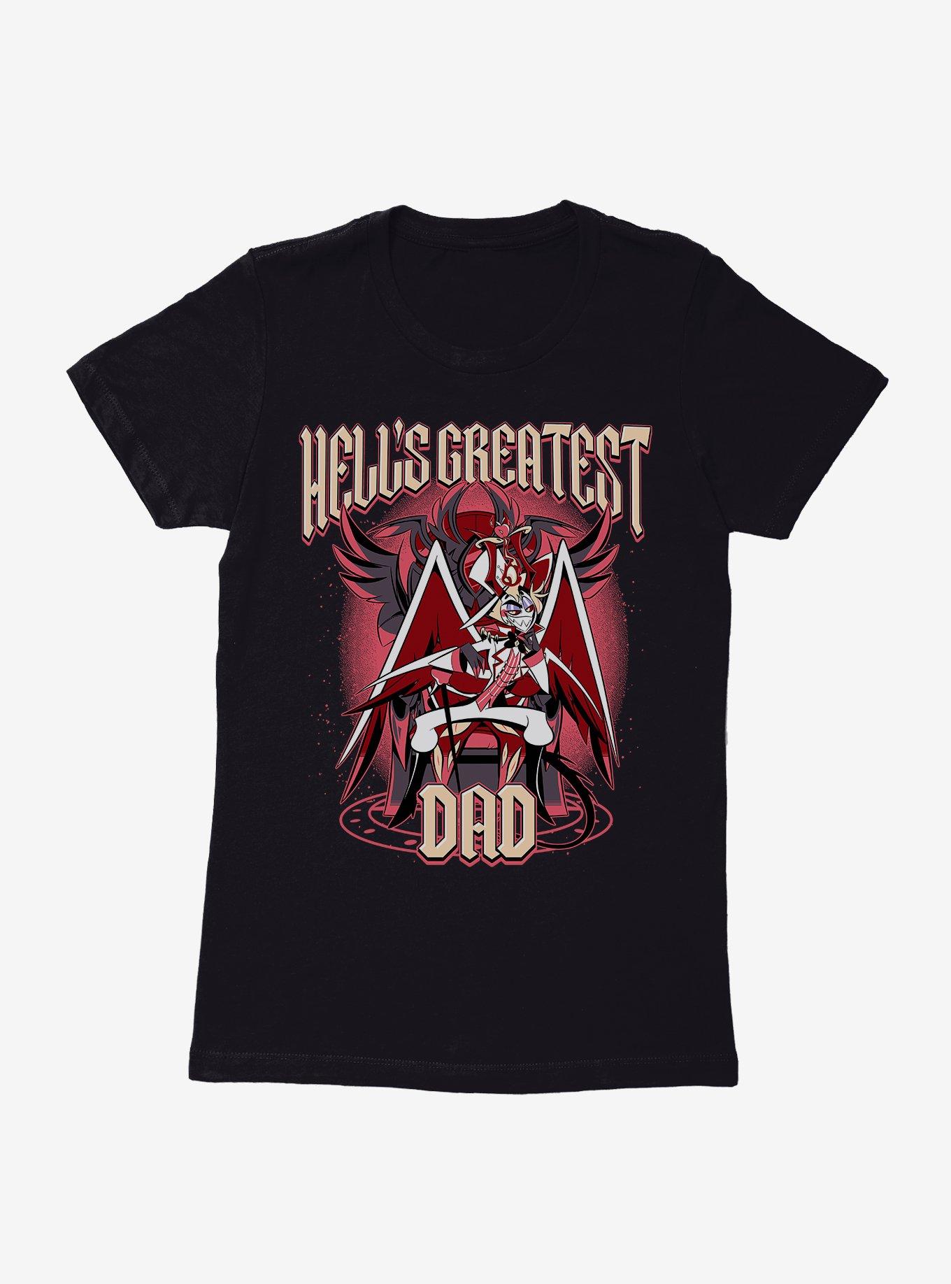 Hazbin Hotel Hell's Greatest Dad Lucifer Womens T-Shirt, , hi-res