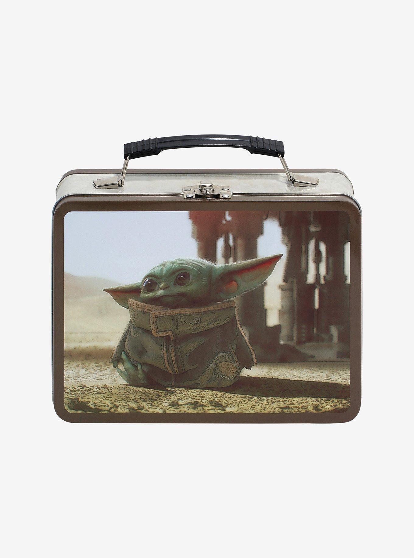 Star Wars The Mandalorian Grogu Wanted Metal Lunch Box, , hi-res