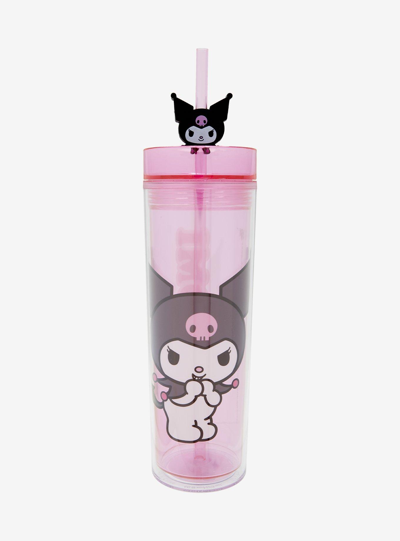 Kuromi Pink Acrylic Travel Cup, , hi-res