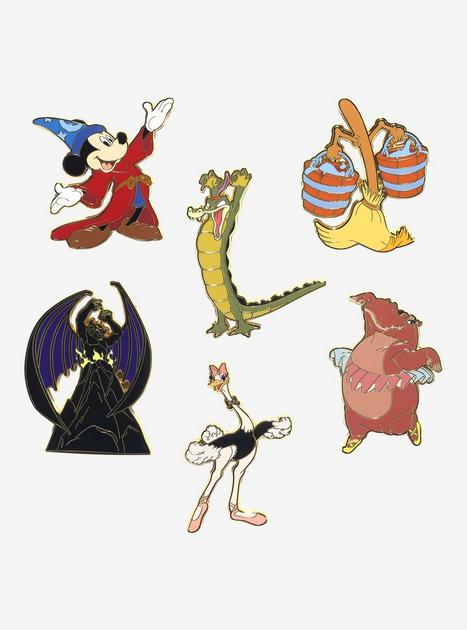 Disney Fantasia ピンバッジ 5個セット Disney Fantasia Character Blind Box Enamel Pin — BoxLunch