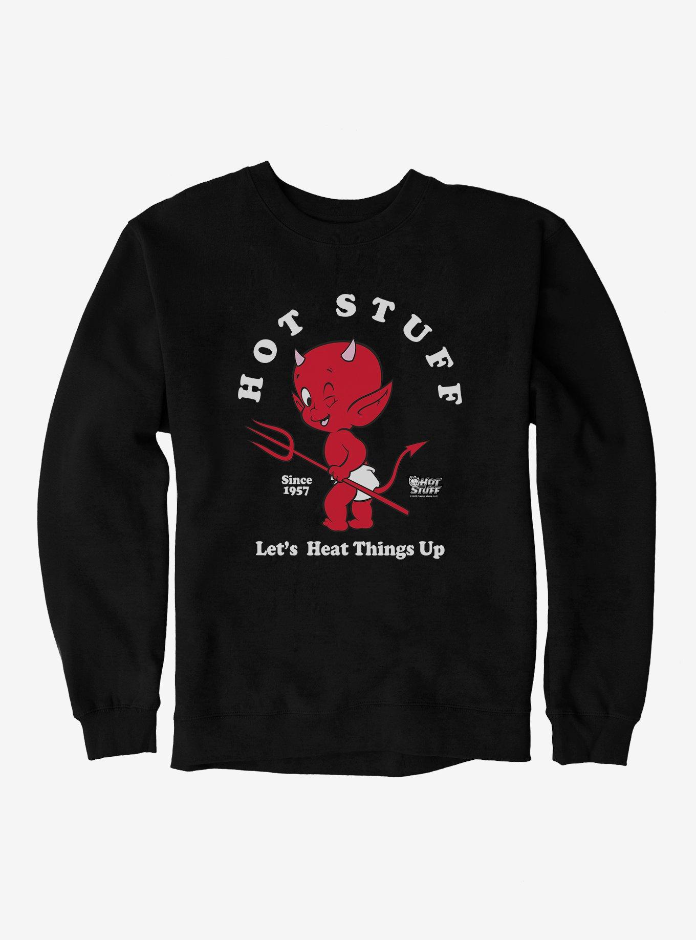 Hot Stuff Let's Heat Things Up Sweatshirt, , hi-res