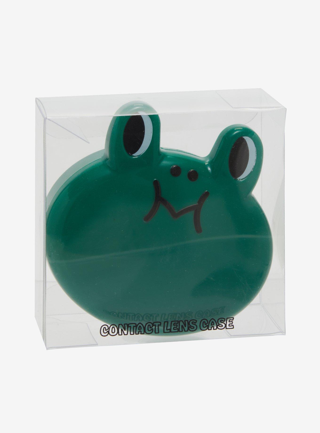 Frog Figural Contact Lens Case, , hi-res