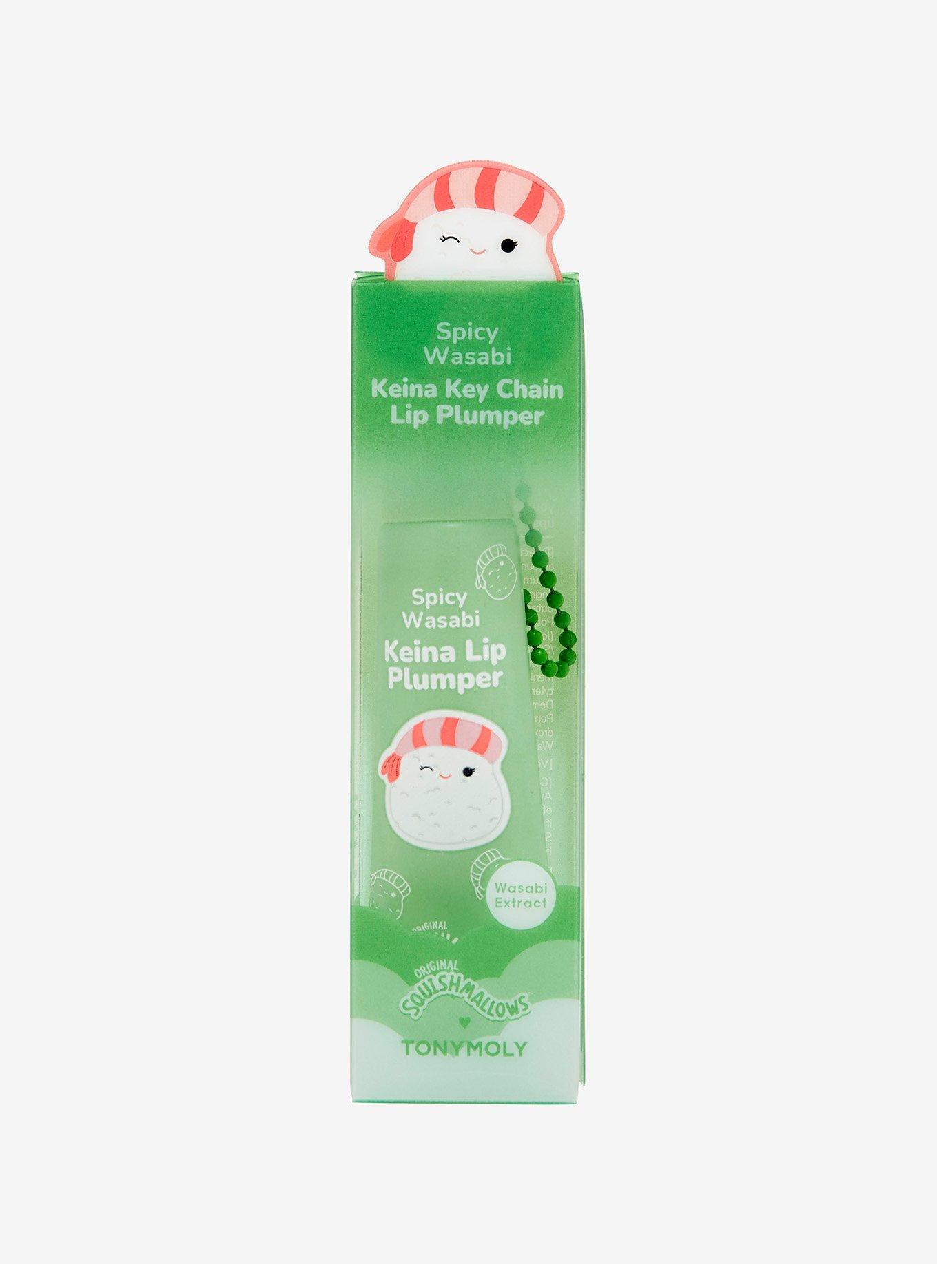 Squishmallows X TONLYMOLY Keina Spicy Wasabi Lip Plumper Key Chain, , hi-res