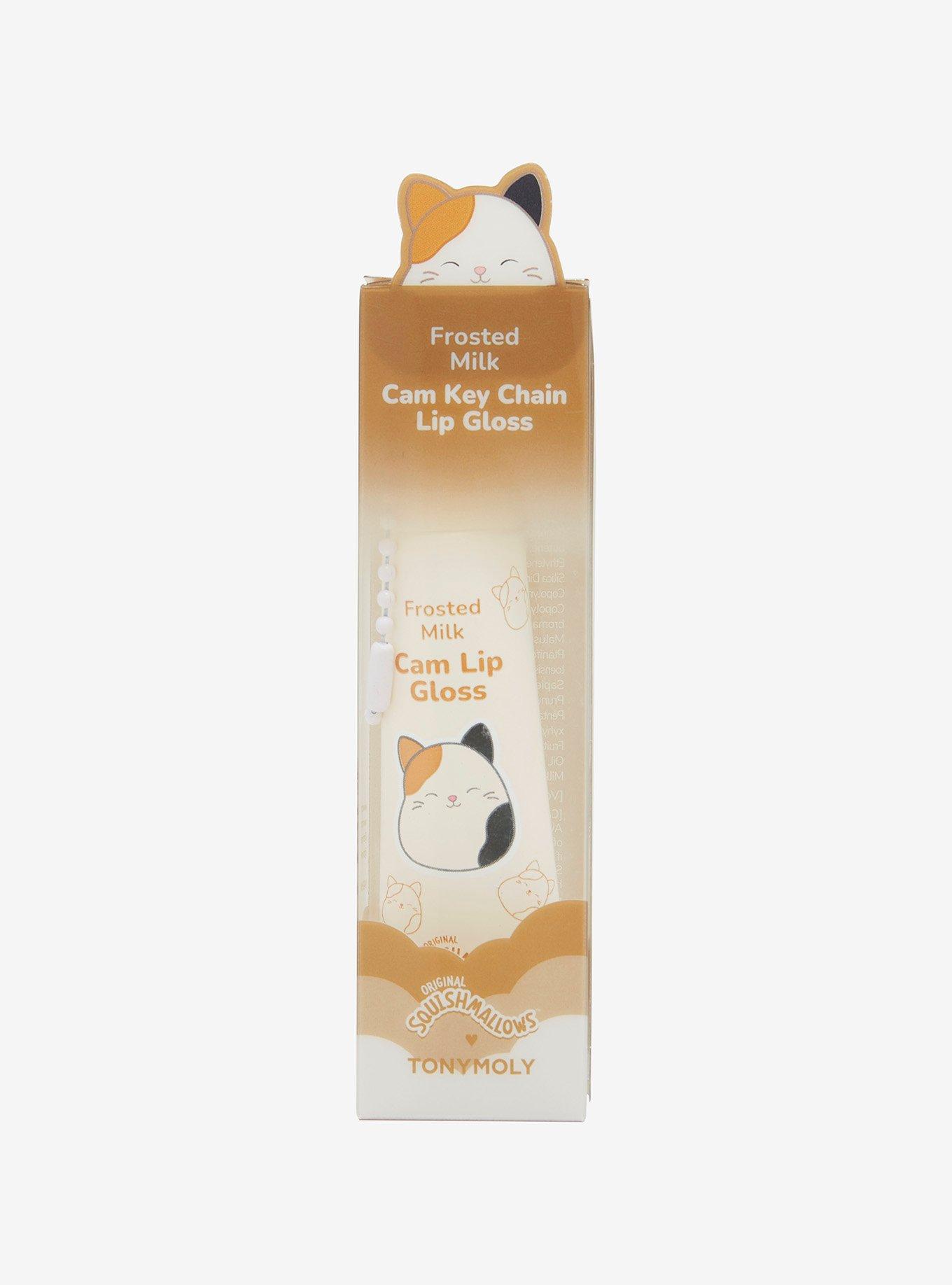 Squishmallows X TONLYMOLY Cam Frosted Milk Lip Gloss Key Chain, , hi-res