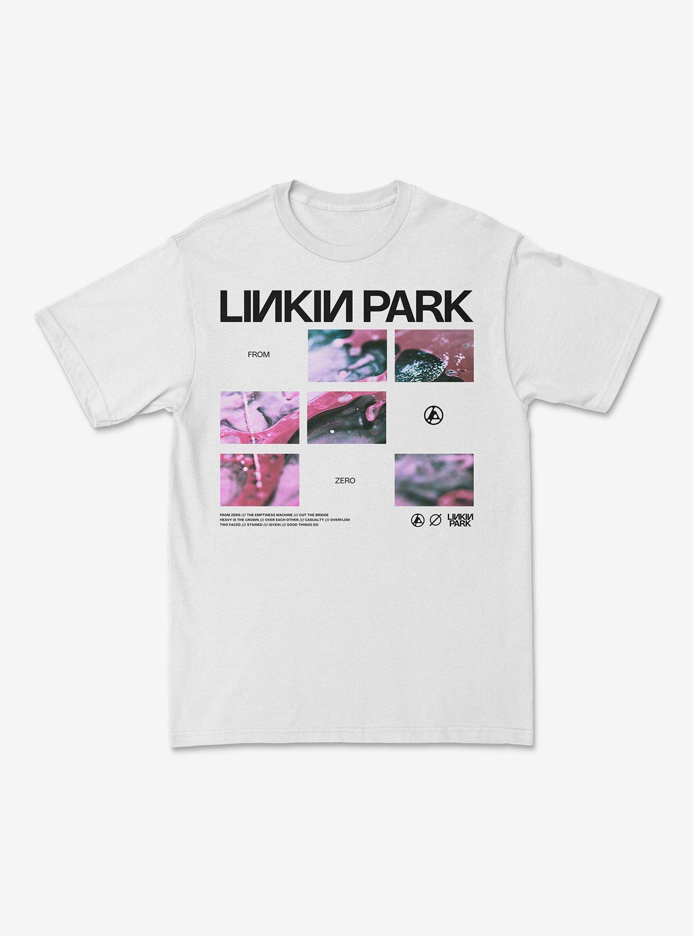 Linkin Park From Zero Album Art Grid Relaxed Fit Girls T-Shirt, , hi-res