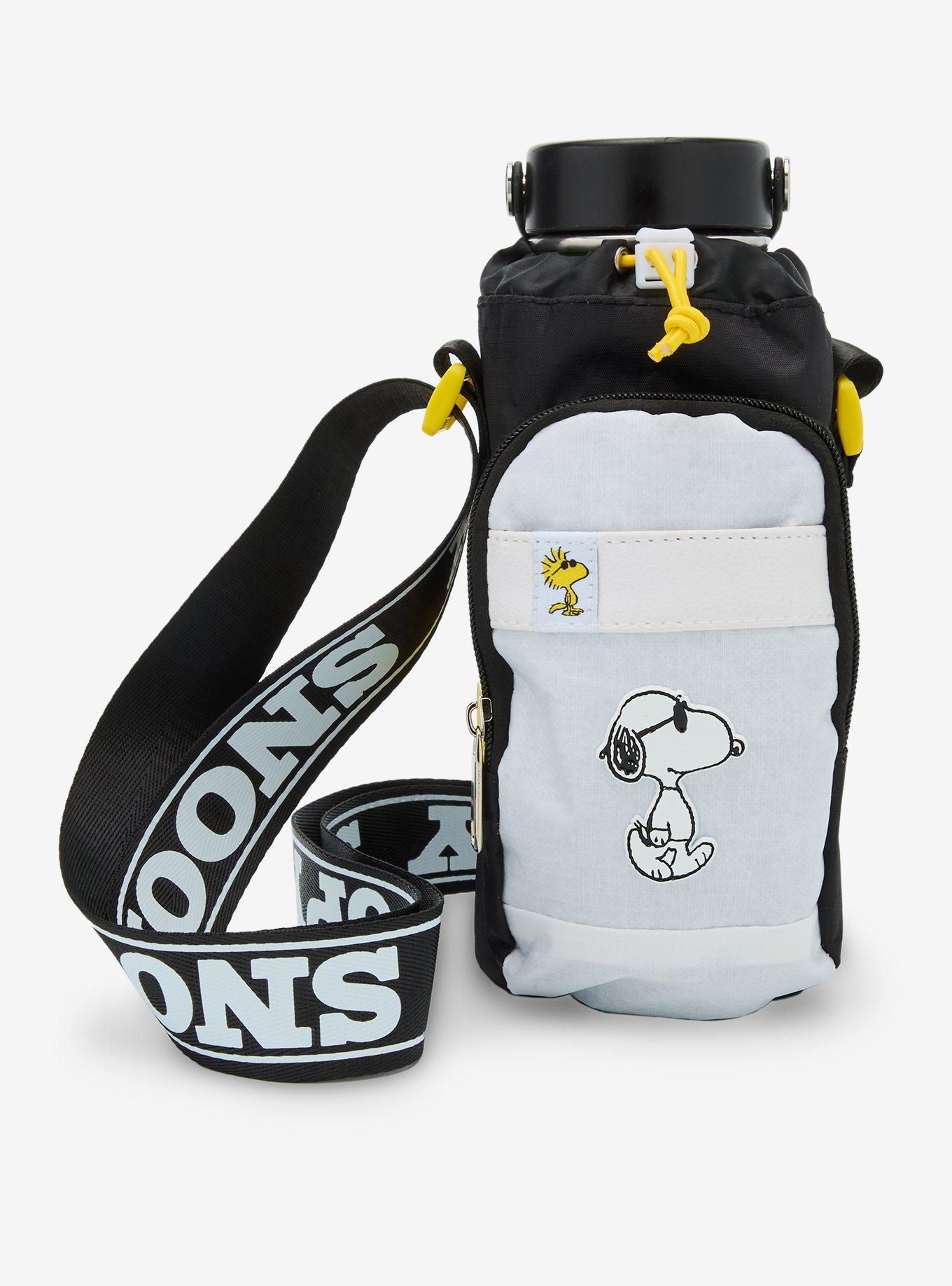 Peanuts Snoopy Joe Cool Water Bottle Holder Crossbody Bag