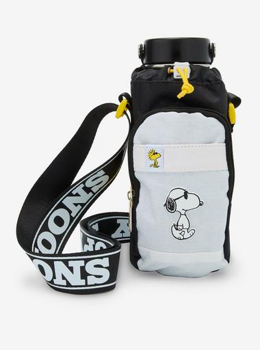 Peanuts Snoopy Joe Cool Water Bottle Holder Crossbody Bag