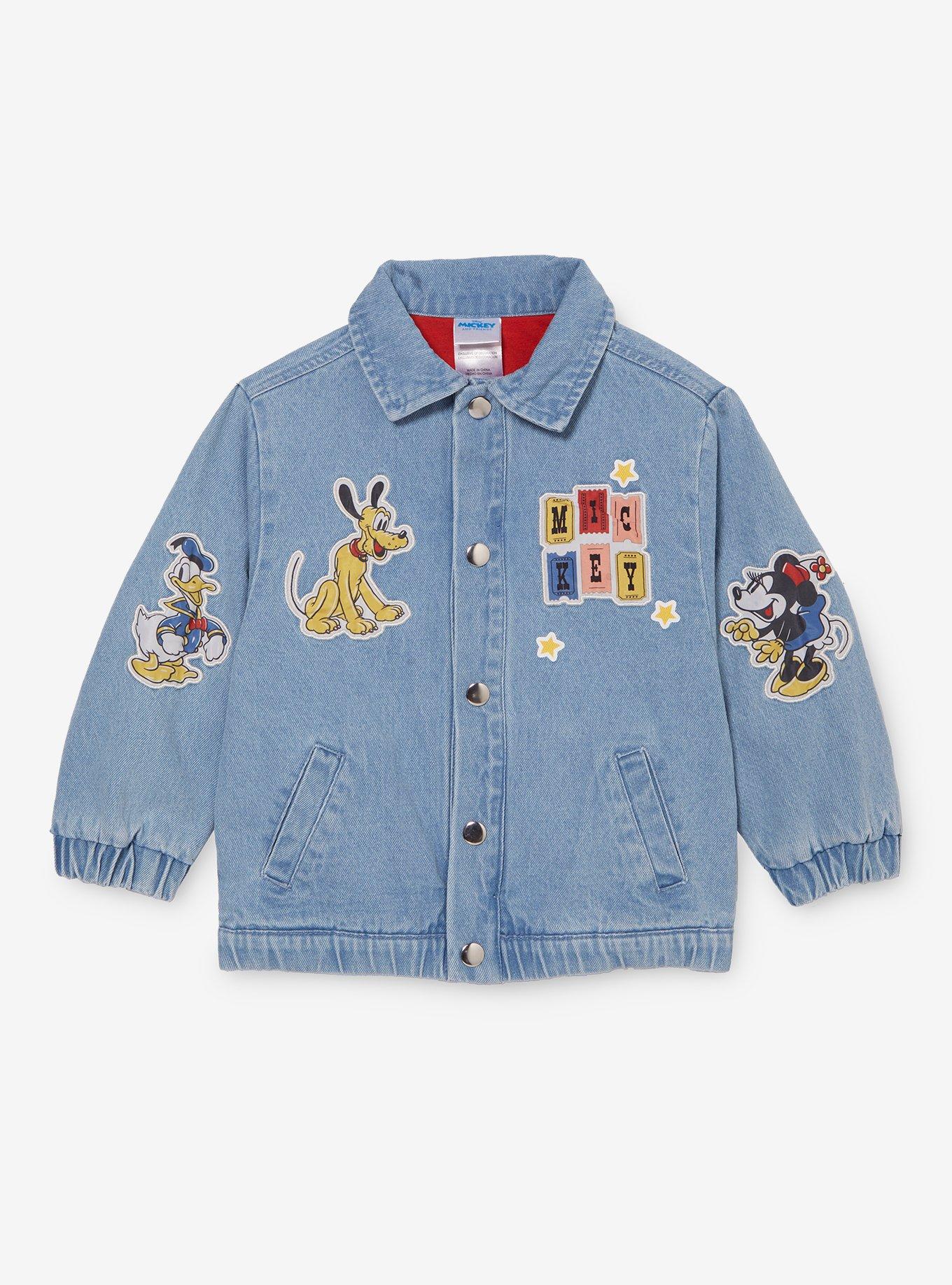 Disney Mickey Mouse & Friends Fair Toddler Denim Jacket - BoxLunch Exclusive, , hi-res