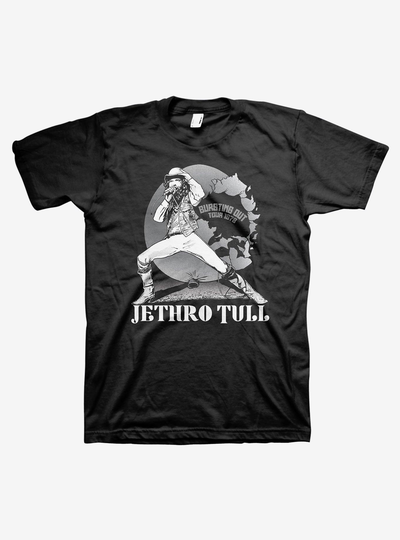 Jethro Tull Bursting Out Tour T-Shirt, BLACK, hi-res