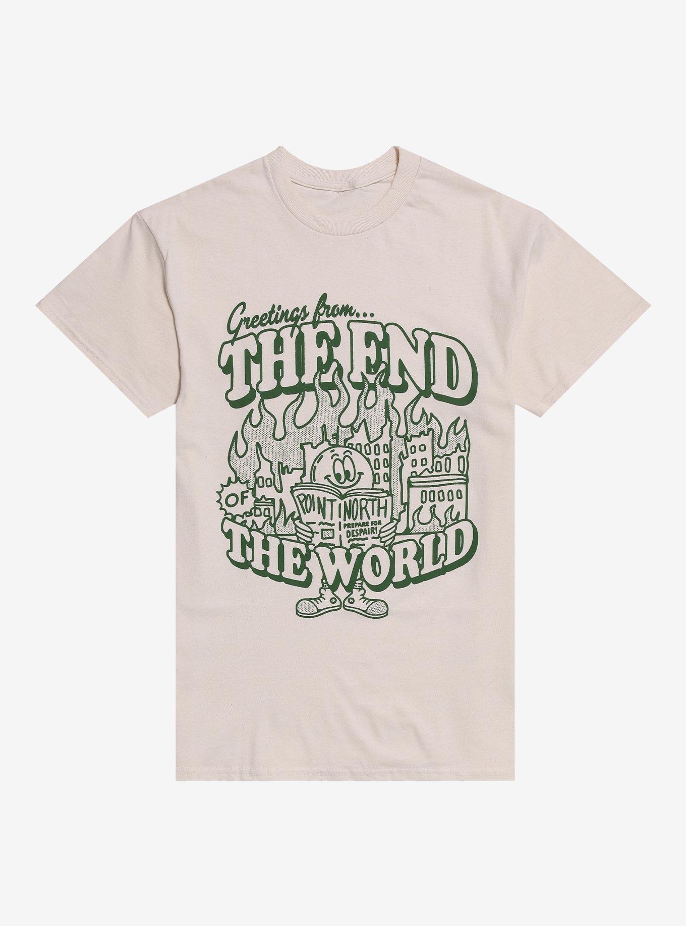 Point North Greetings From The End Of The World T-Shirt, , hi-res