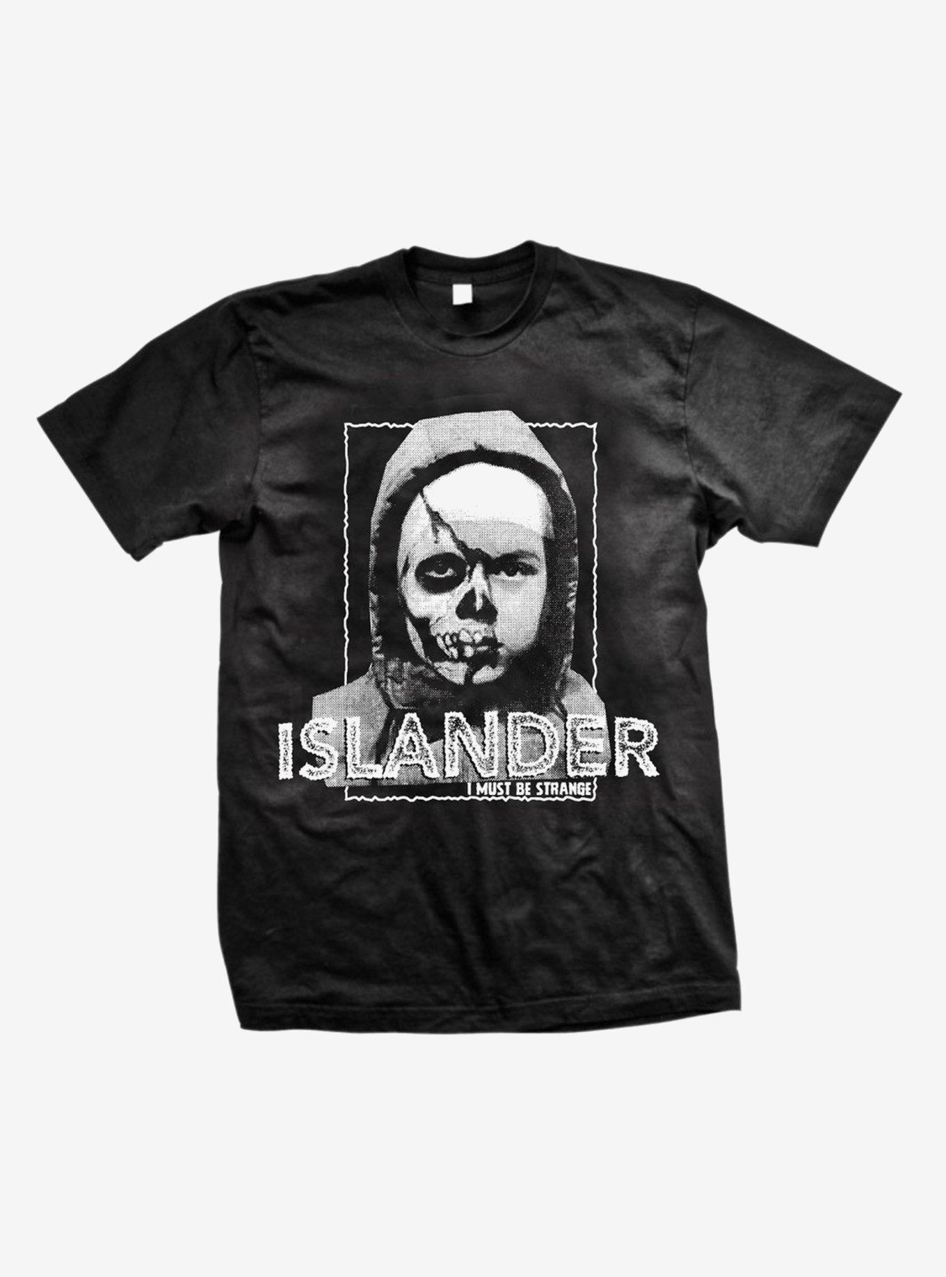 Islander I Must Be Strange T-Shirt, BLACK, hi-res