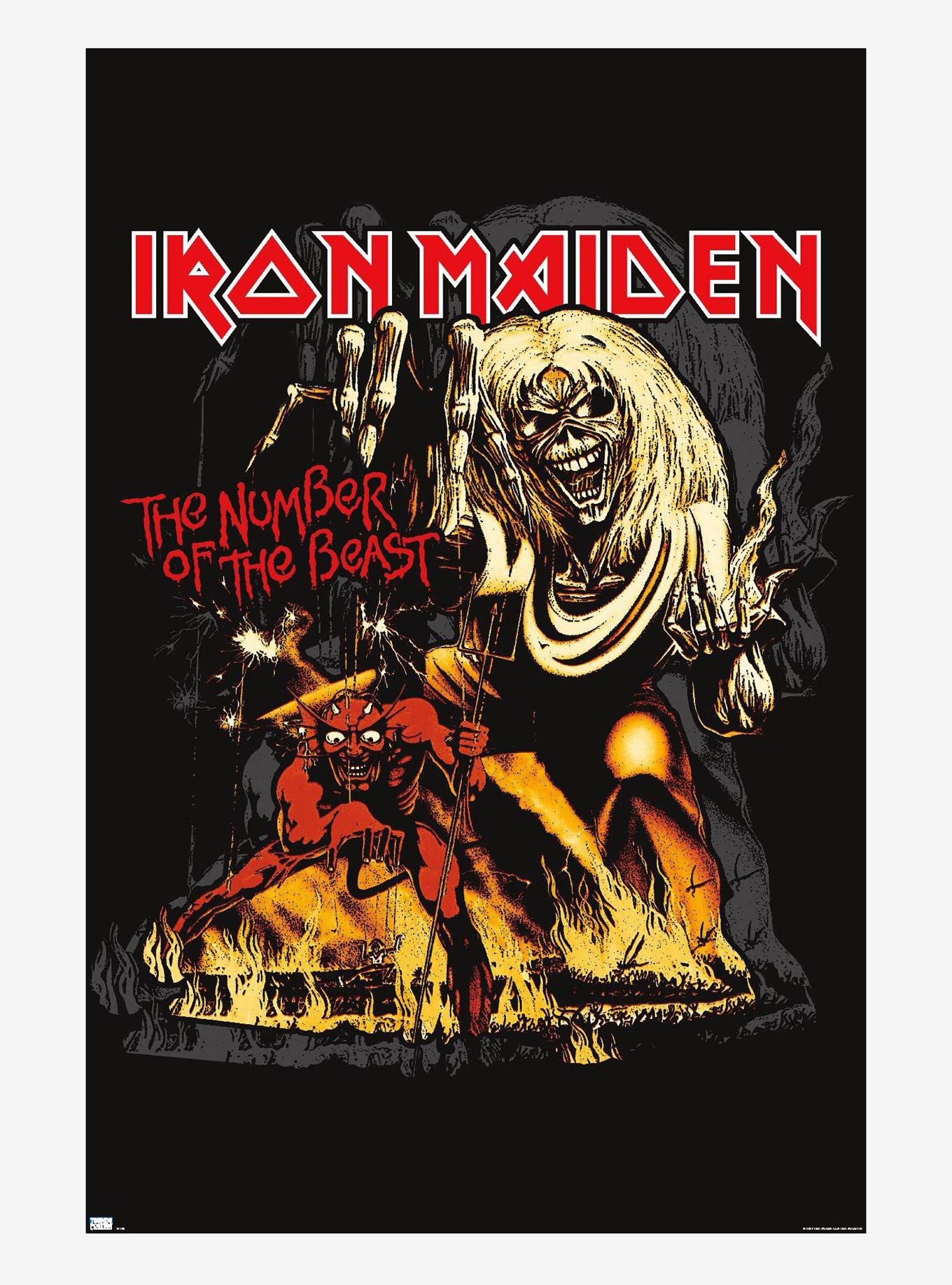 Iron Maiden The Number Of The Beast Poster, , hi-res