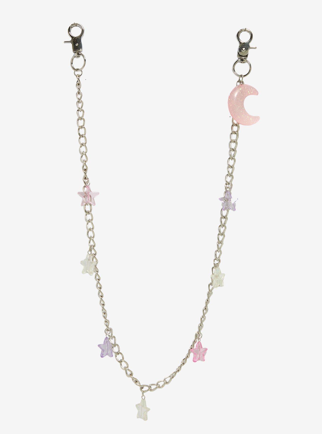 Kawaii Pastel 22 Inch Wallet Chain, , hi-res