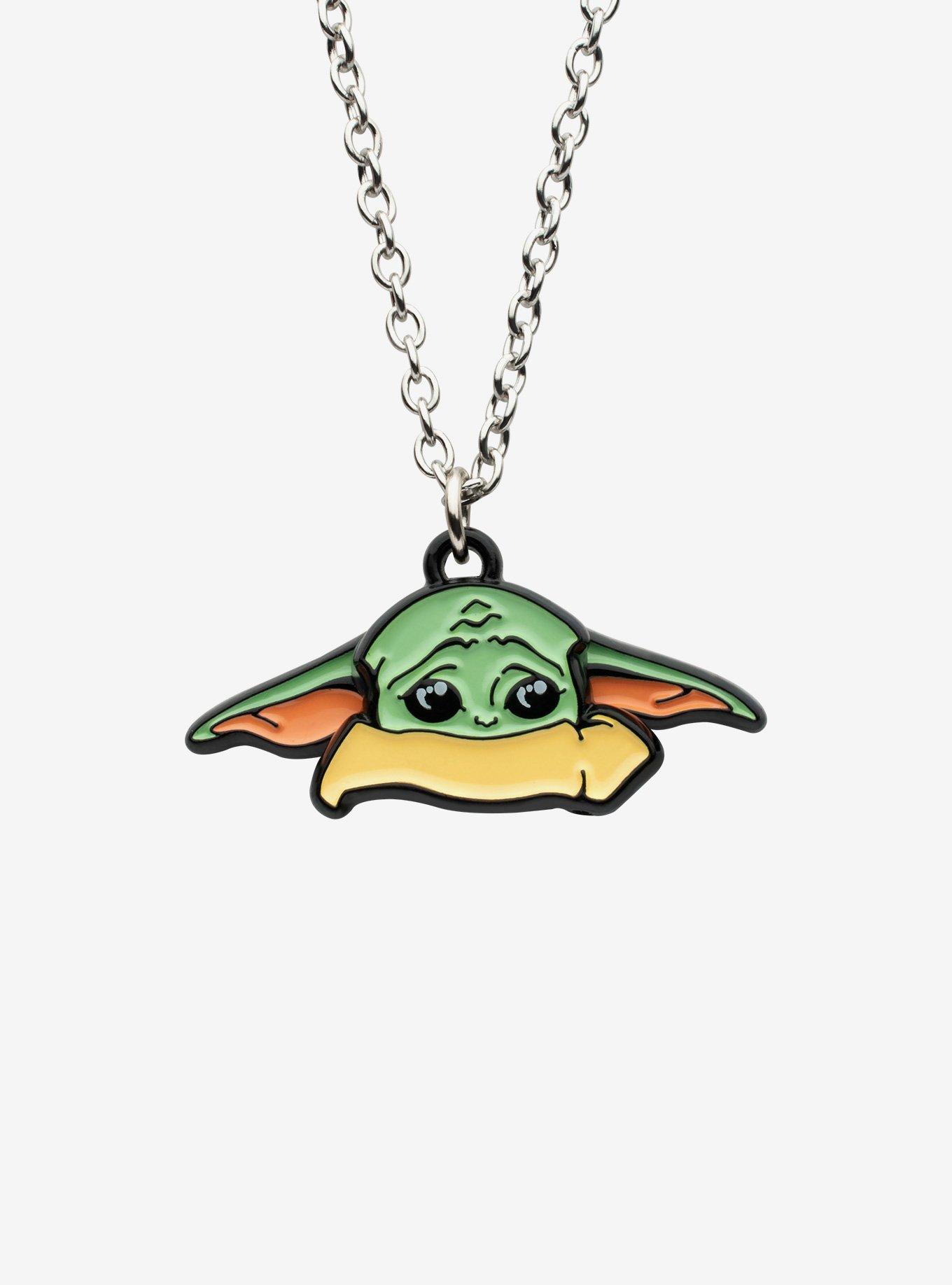 Star Wars The Mandalorian Grogu Sad Necklace, , hi-res