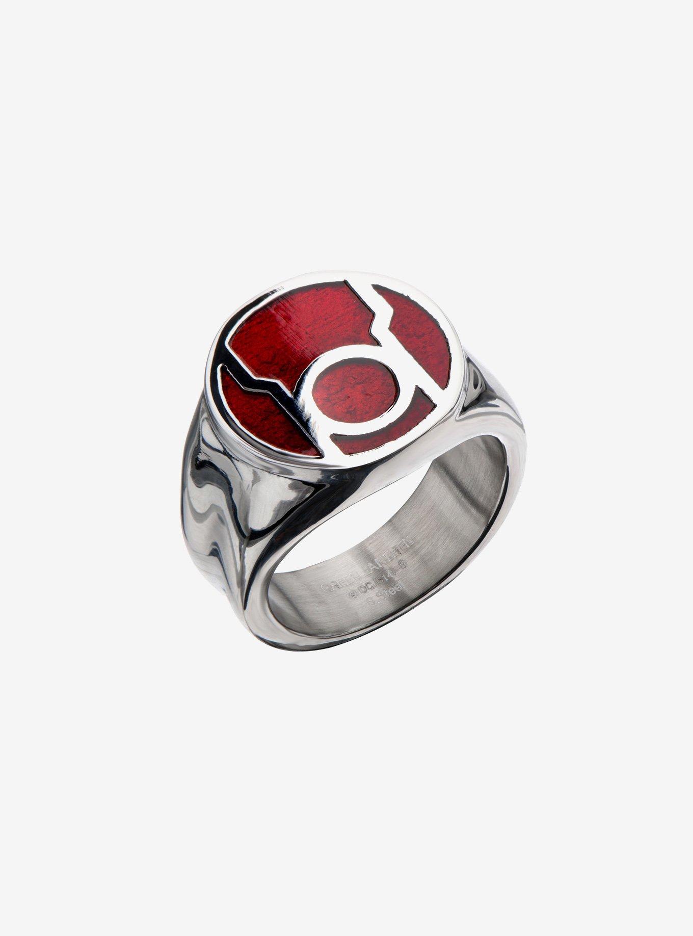 DC Comics Red Lantern Ring, , hi-res