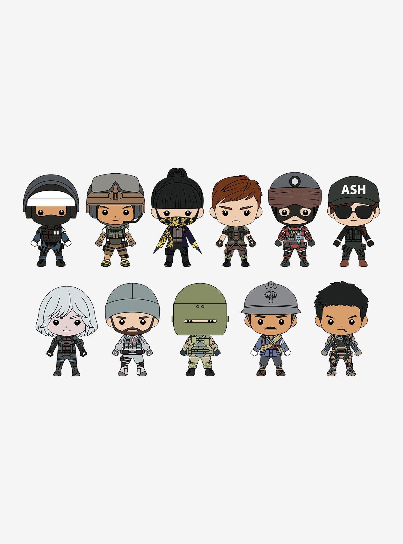 Rainbow Six Siege Blind Bag Figural Bag Clip, , hi-res