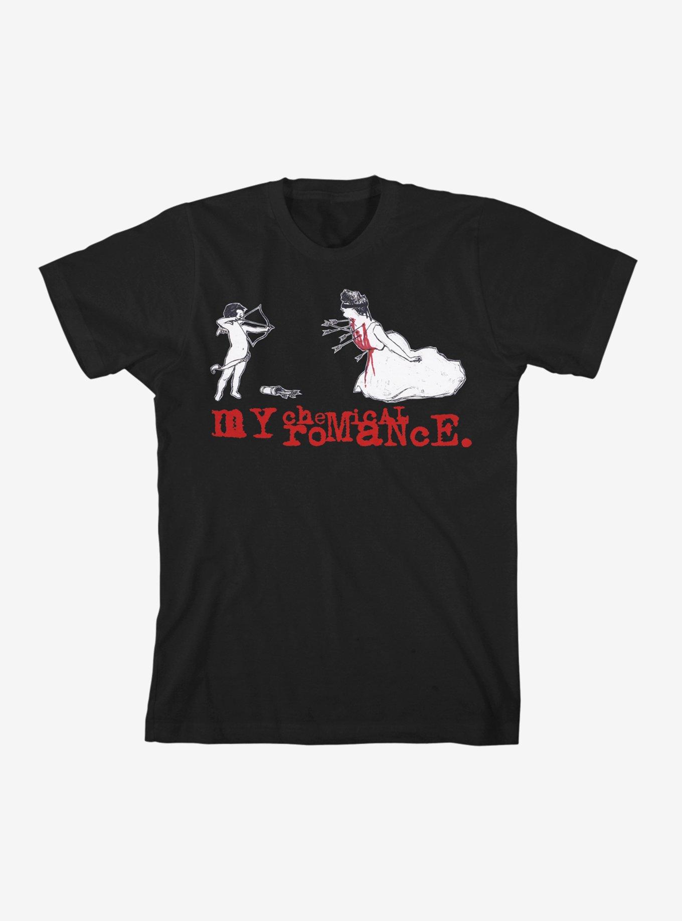 My Chemical Romance Cupid Boyfriend Fit Girls T-Shirt, , hi-res