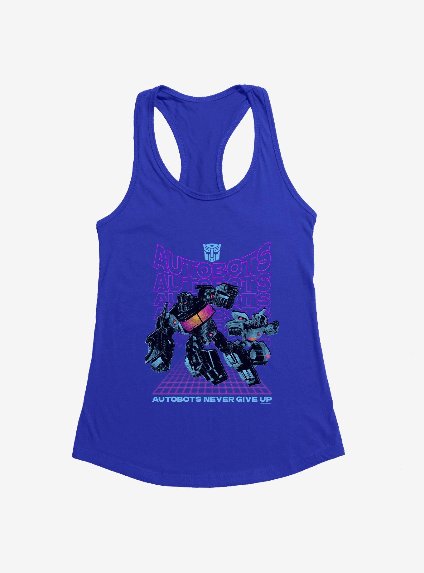 Transformers Autobots Never Give Up Girls Tank