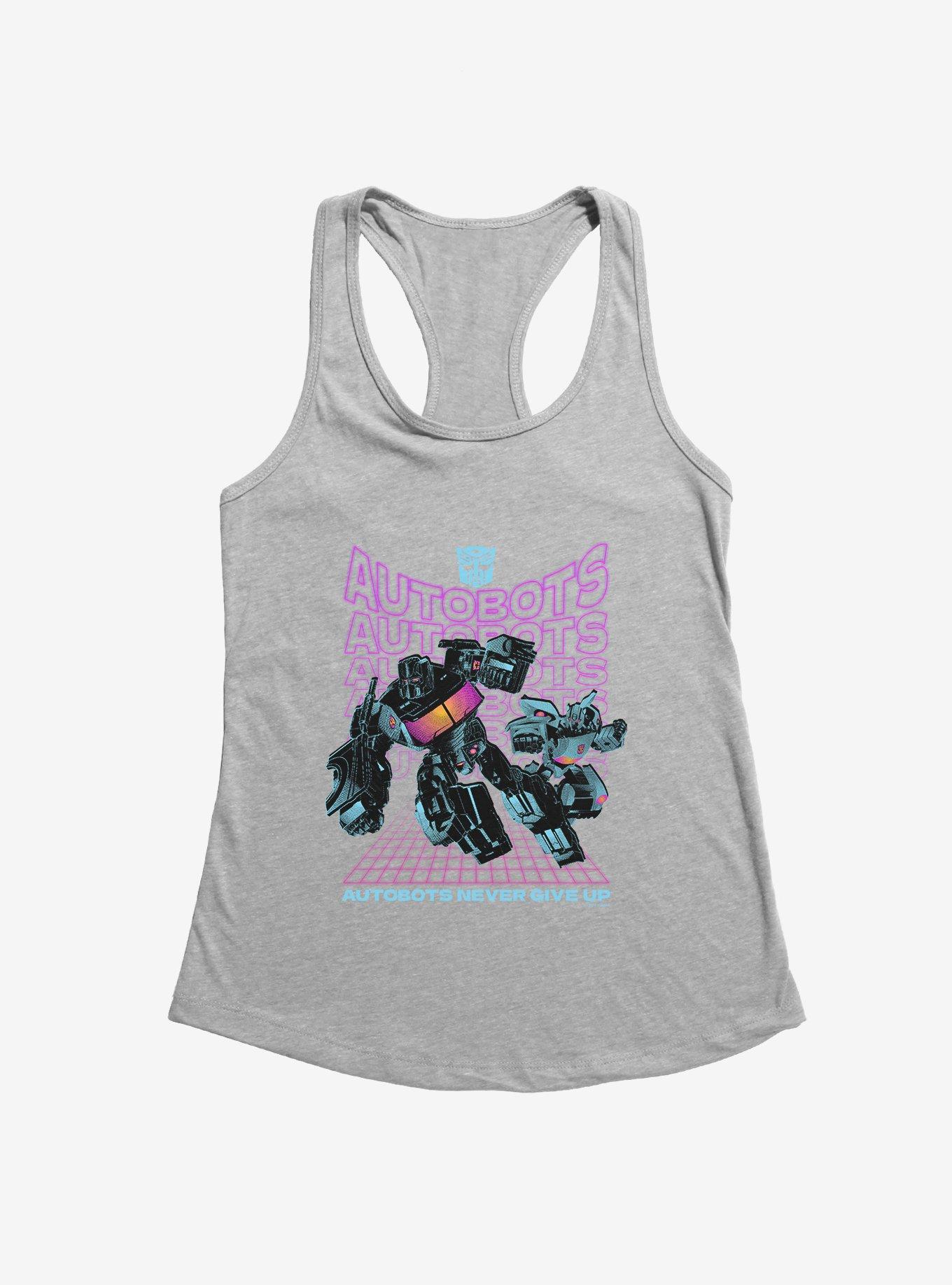 Transformers Autobots Never Give Up Girls Tank, HEATHER, hi-res