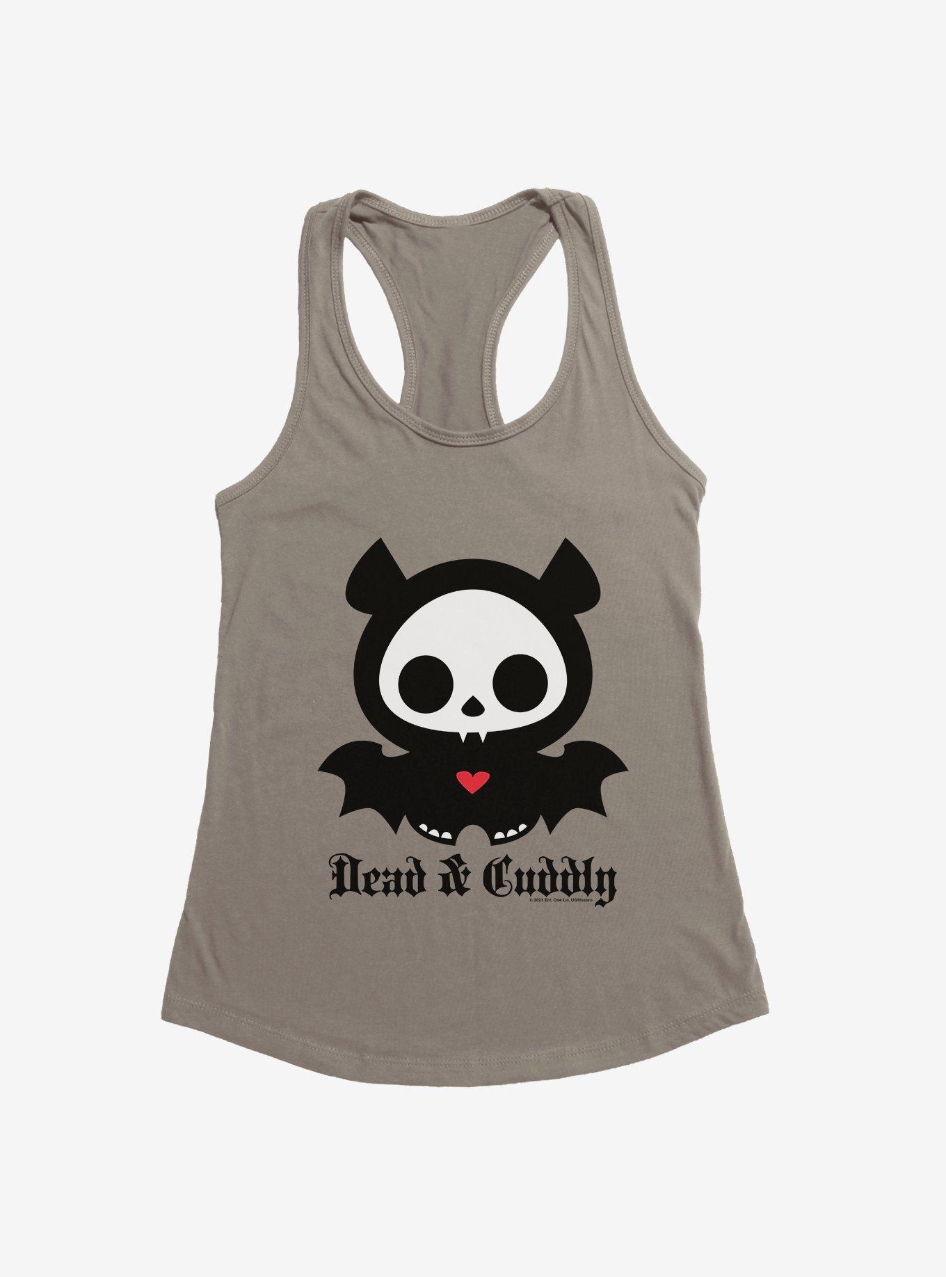 Skelanimals Diego Dead & Cuddly Girls Tank, WARM GRAY, hi-res