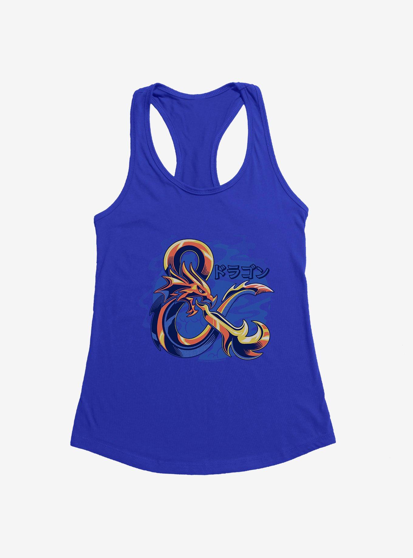 Dungeons & Dragons Gold Ampersand Asian Letters Womens Tank Top, , hi-res