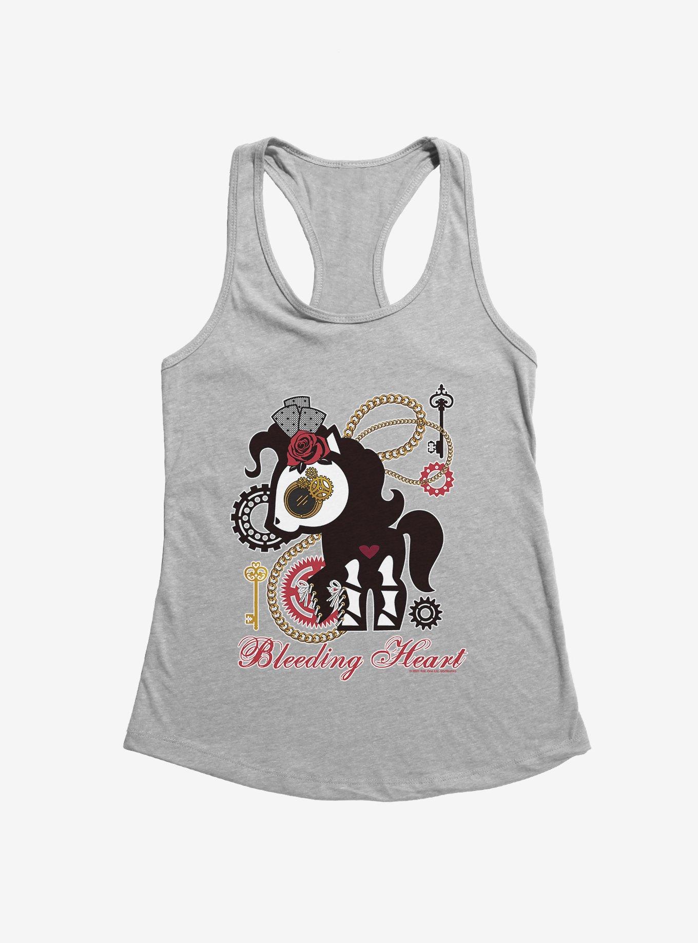 Skelanimals Carrie Bleeding Heart Girls Tank, HEATHER, hi-res