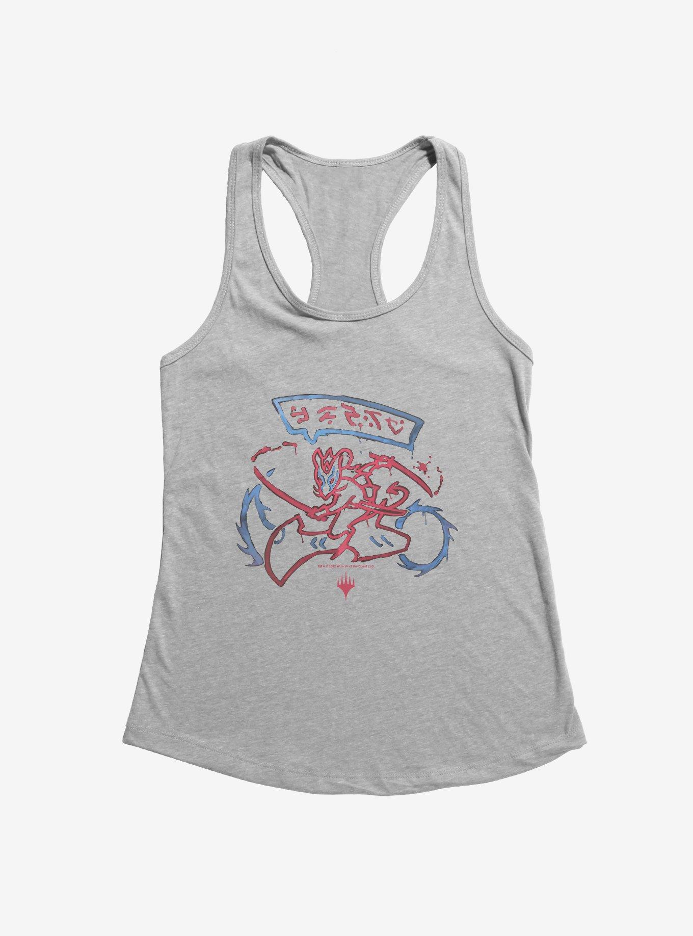 Magic The Gathering Rat Ninja Biker Logo Girls Tank, , hi-res