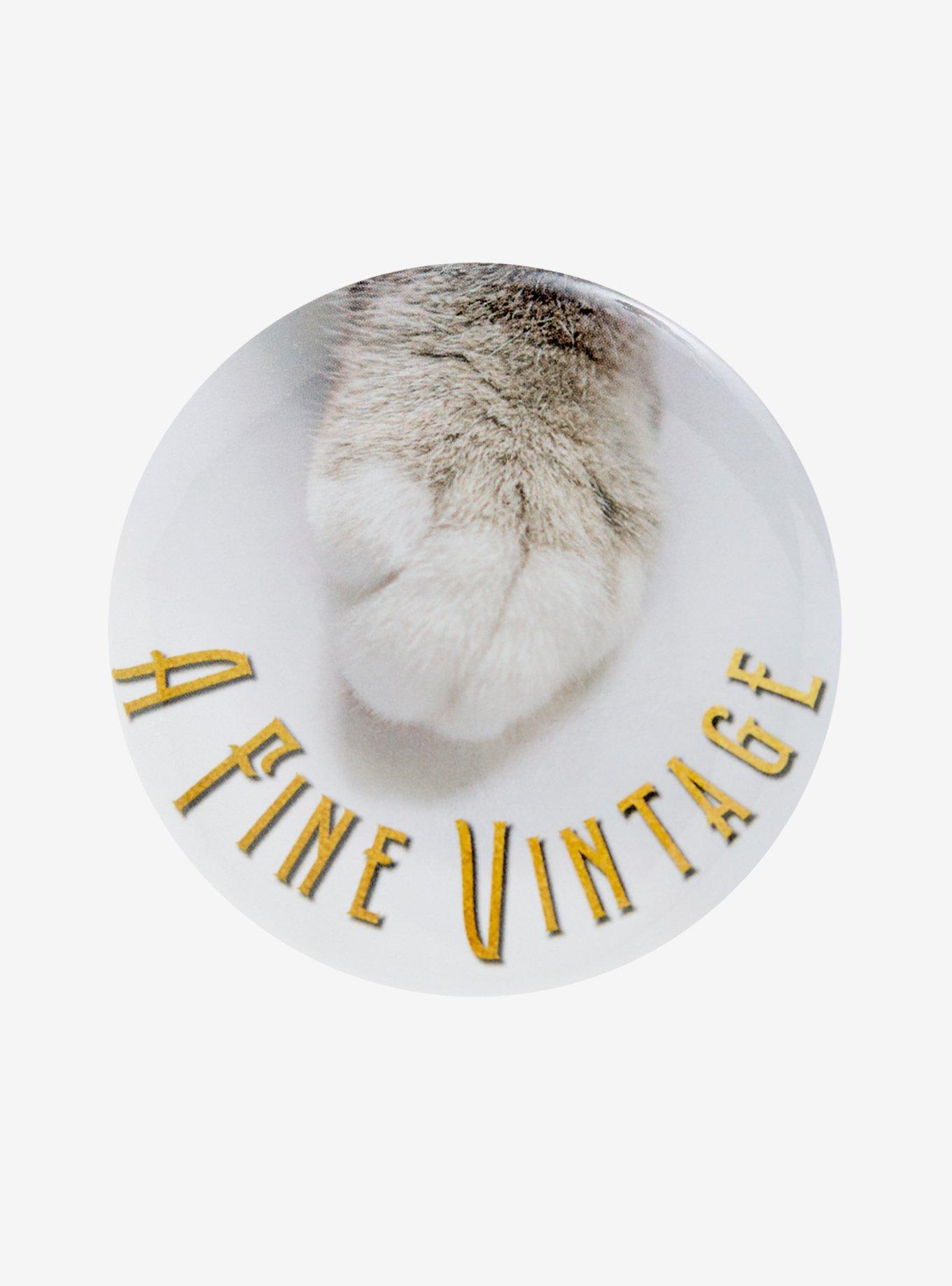 A Fine Vintage Cat Paw 3 Inch Button, , hi-res