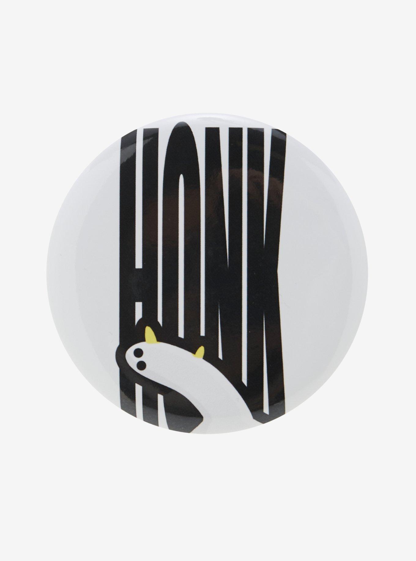 Honk Goose 3 Inch Button, , hi-res