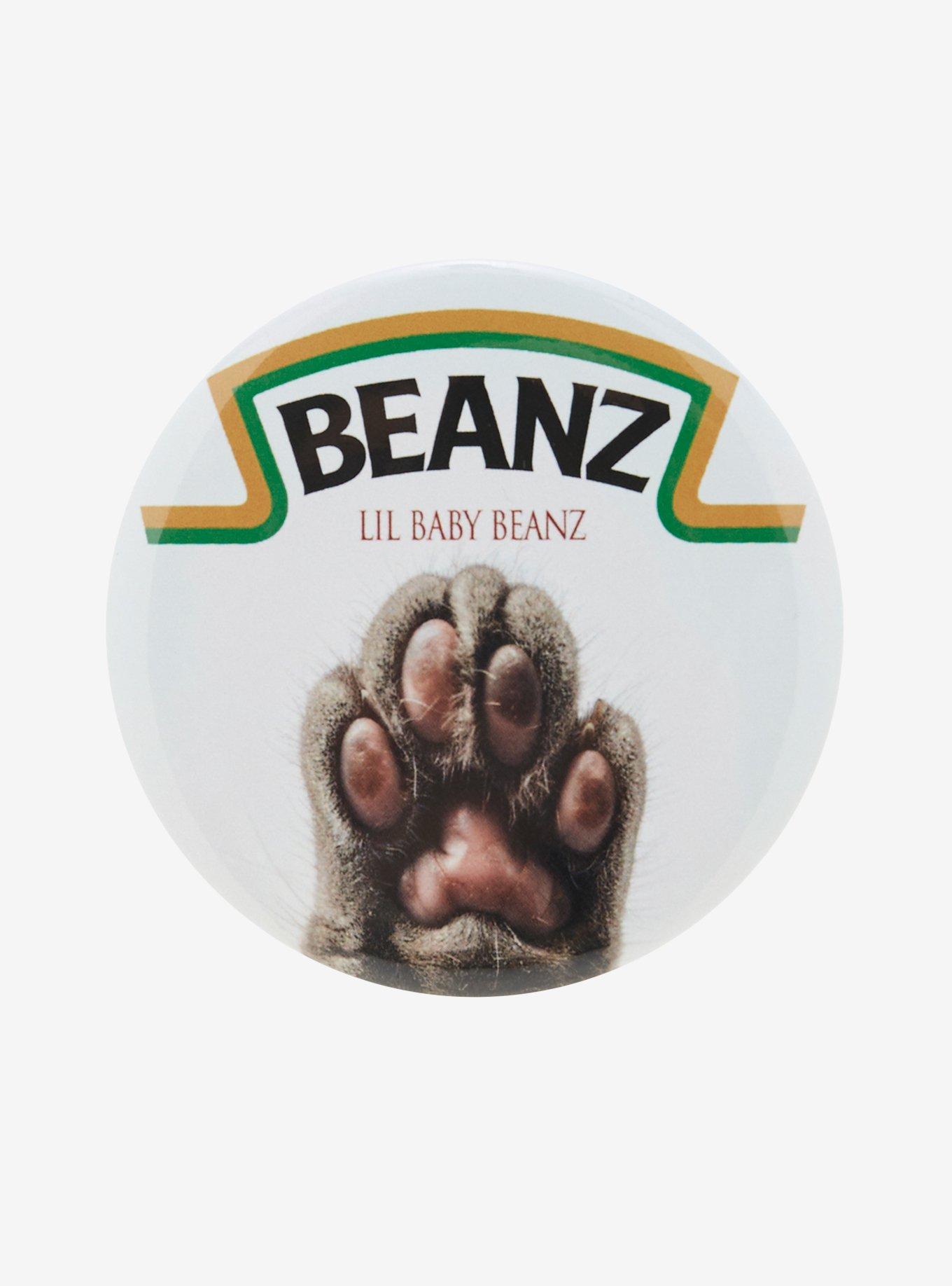 Paw Beanz 3 Inch Button, , hi-res