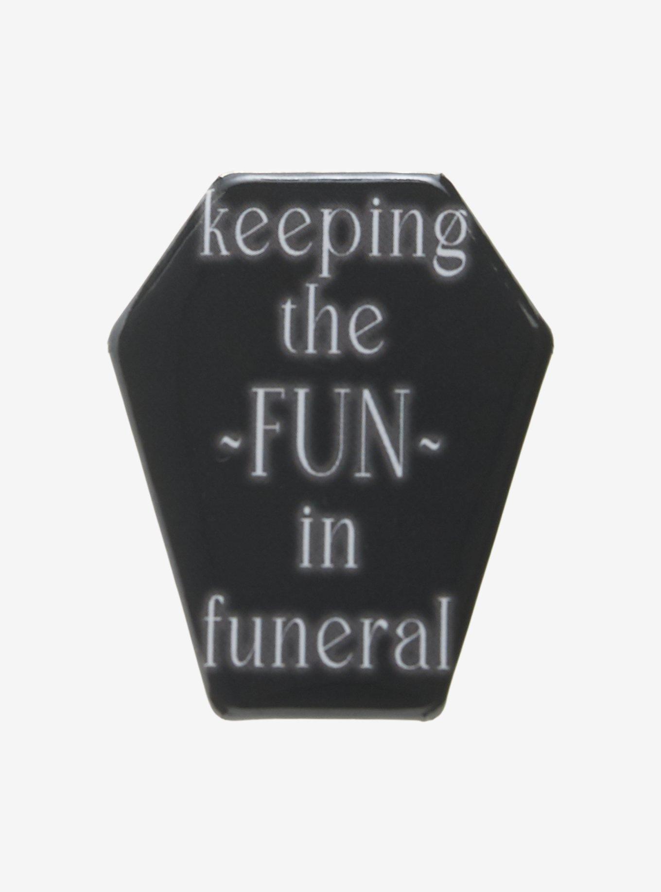 Fun-Eral Coffin Button, , hi-res