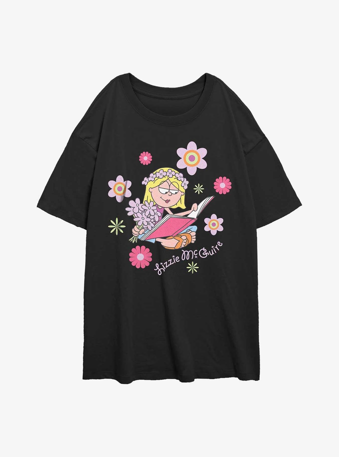 Disney Lizzie McGuire Groovy Lizzie Girls Oversized T-Shirt, , hi-res
