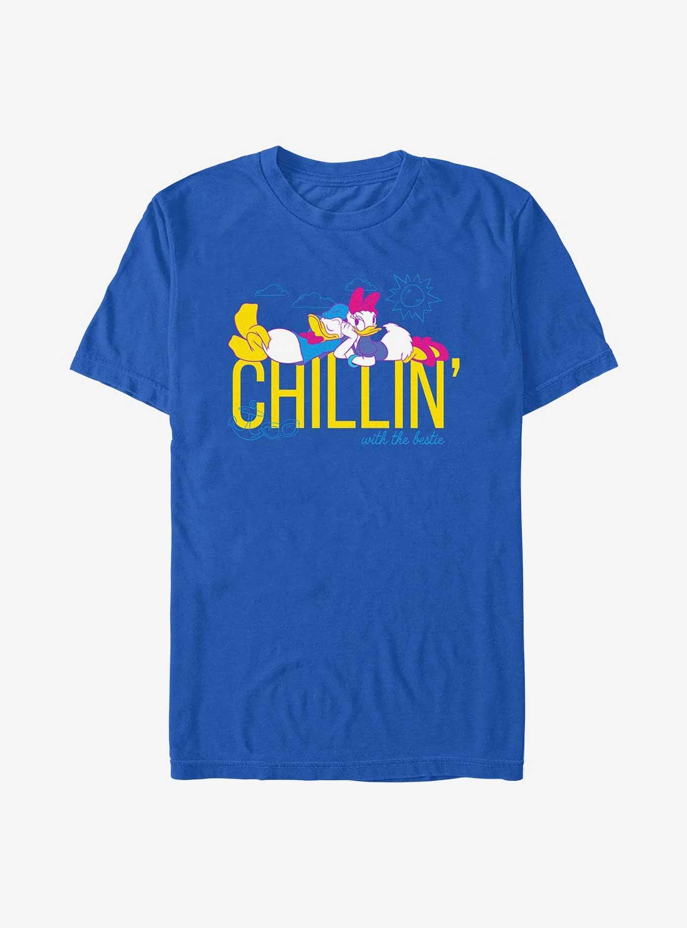 Disney Donald Duck & Daisy Duck Chillin With The Bestie T-Shirt, , hi-res