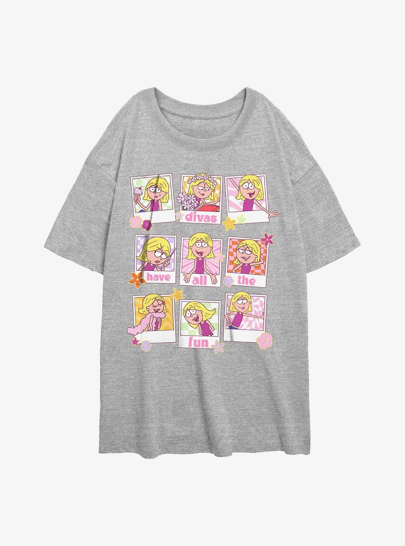 Disney Lizzie McGuire Polaroid Liz Girls Oversized T-Shirt, , hi-res