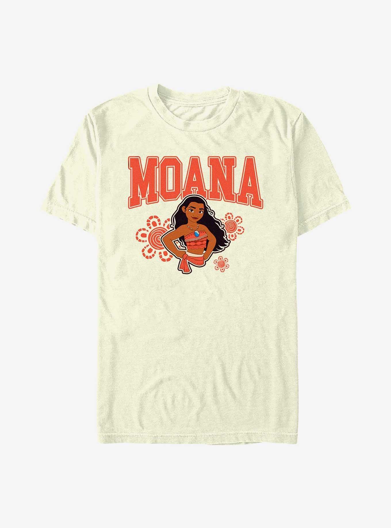 Disney Moana Collegiate Moana T-Shirt, NATURAL, hi-res