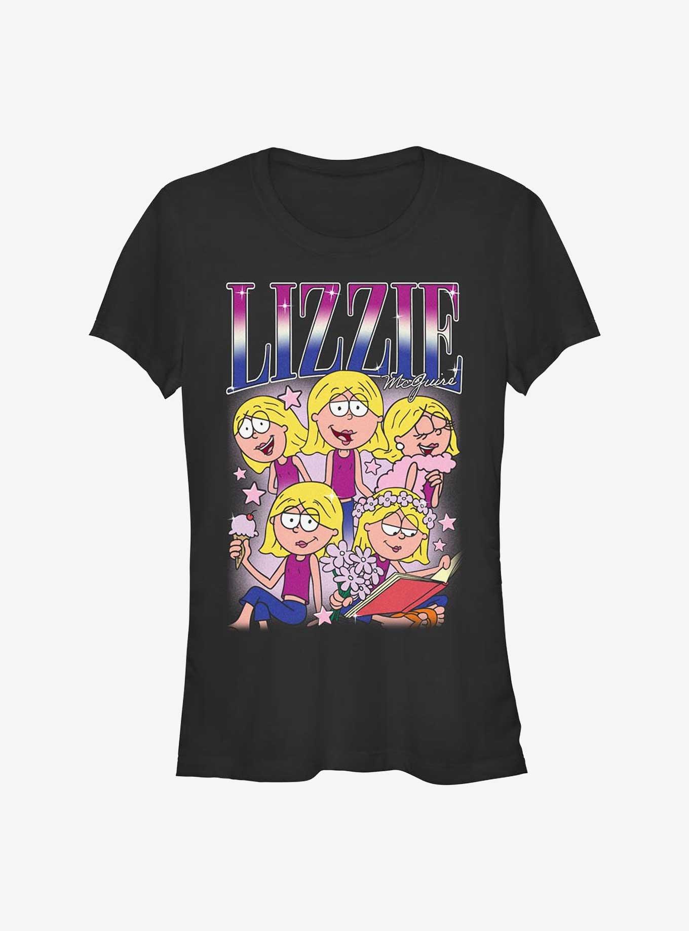 Disney Lizzie McGuire Lizzie Collage Girls T-Shirt, , hi-res