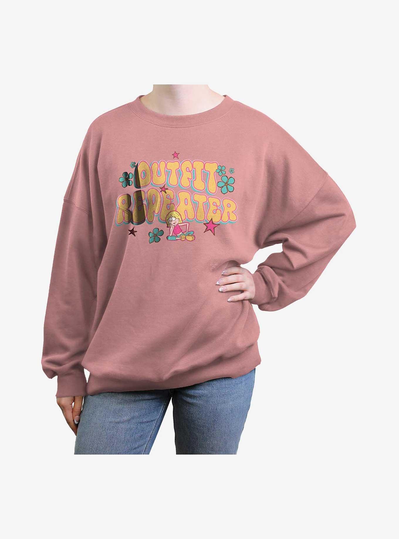 Disney Lizzie McGuire Outfit Repeater Girls Oversized Sweatshirt, , hi-res