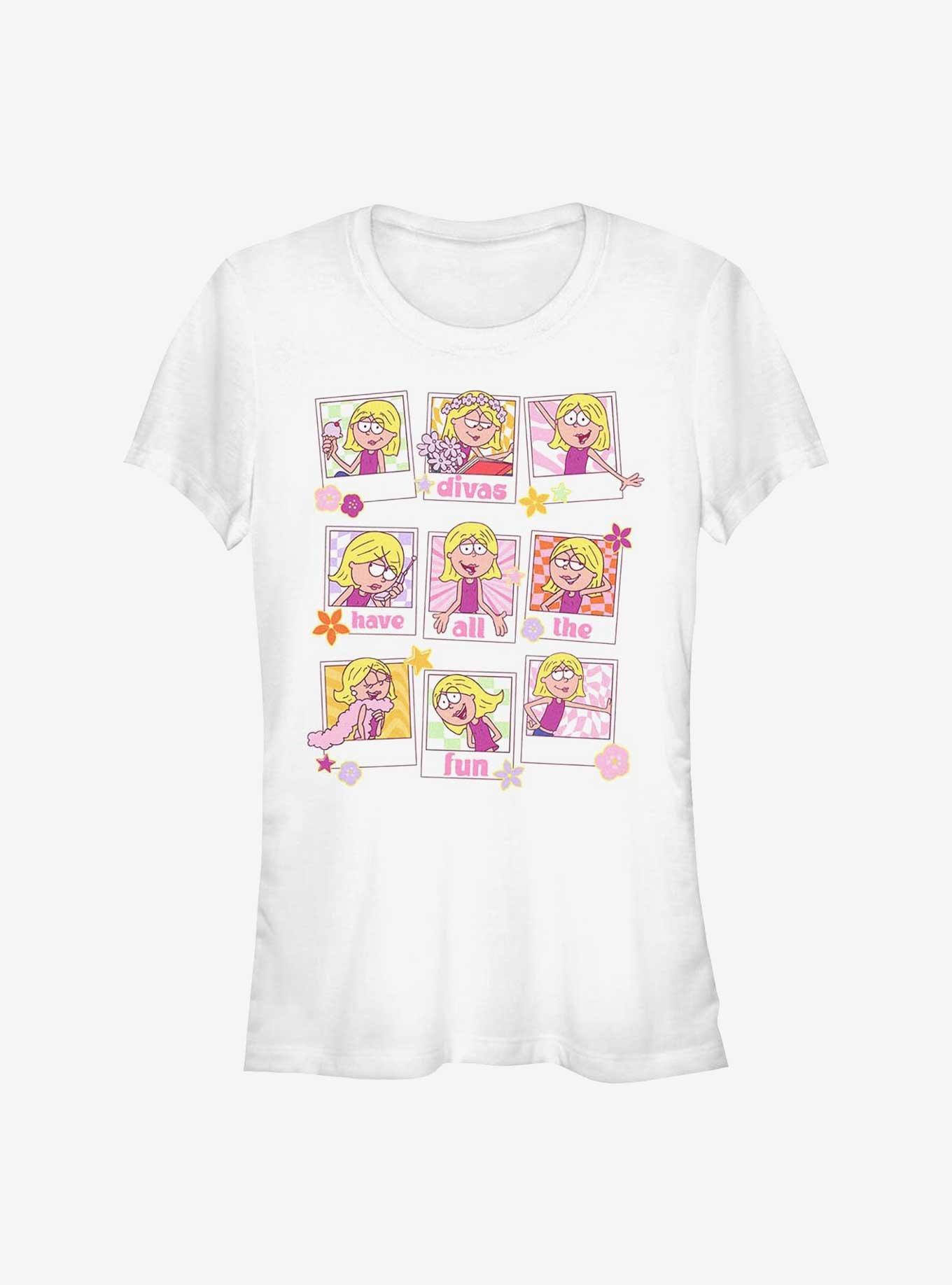 Disney Lizzie McGuire Polaroid Liz Girls T-Shirt, WHITE, hi-res