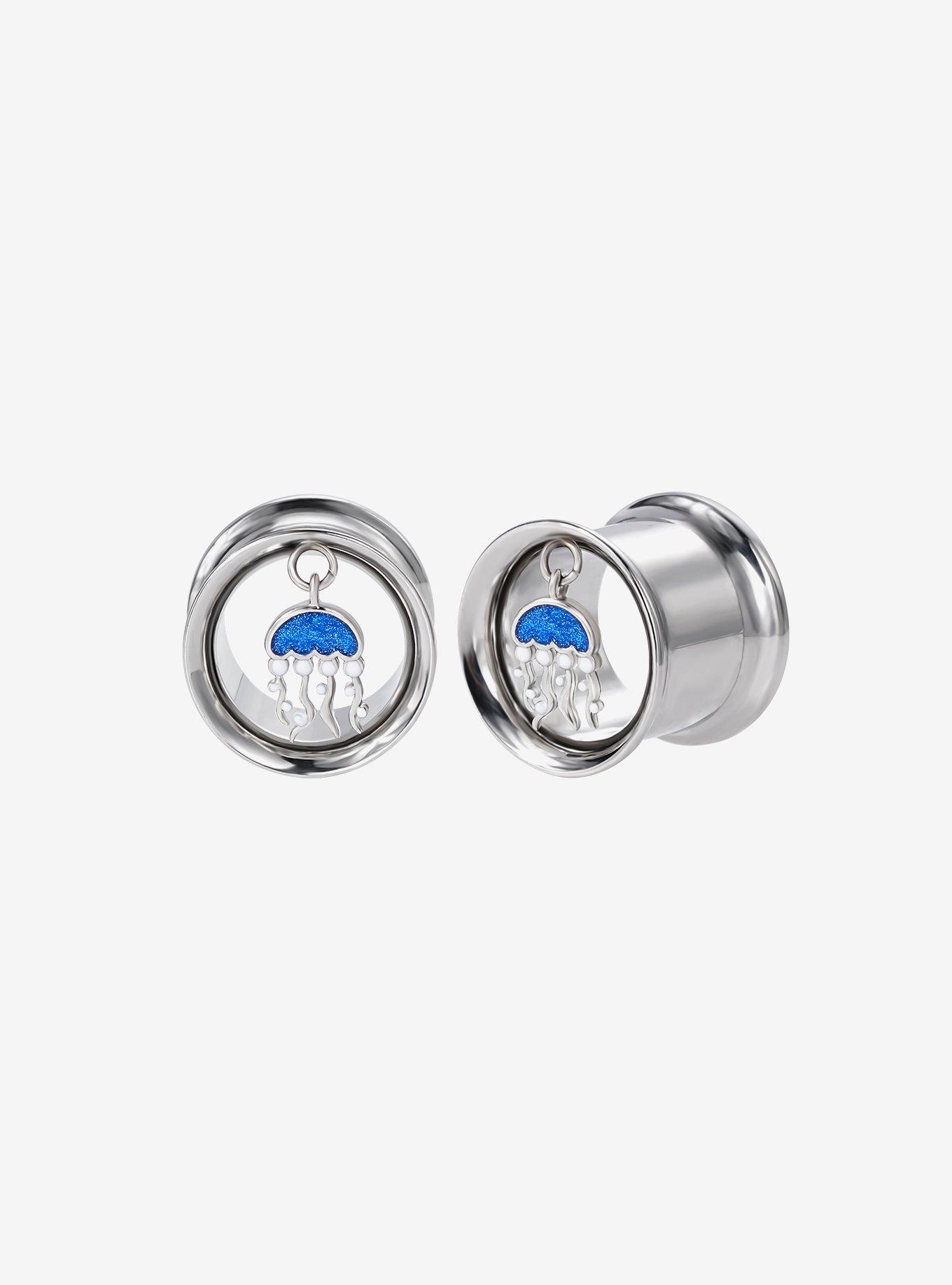Steel Jelly Fish Eyelet Plug 2 Pack, , hi-res