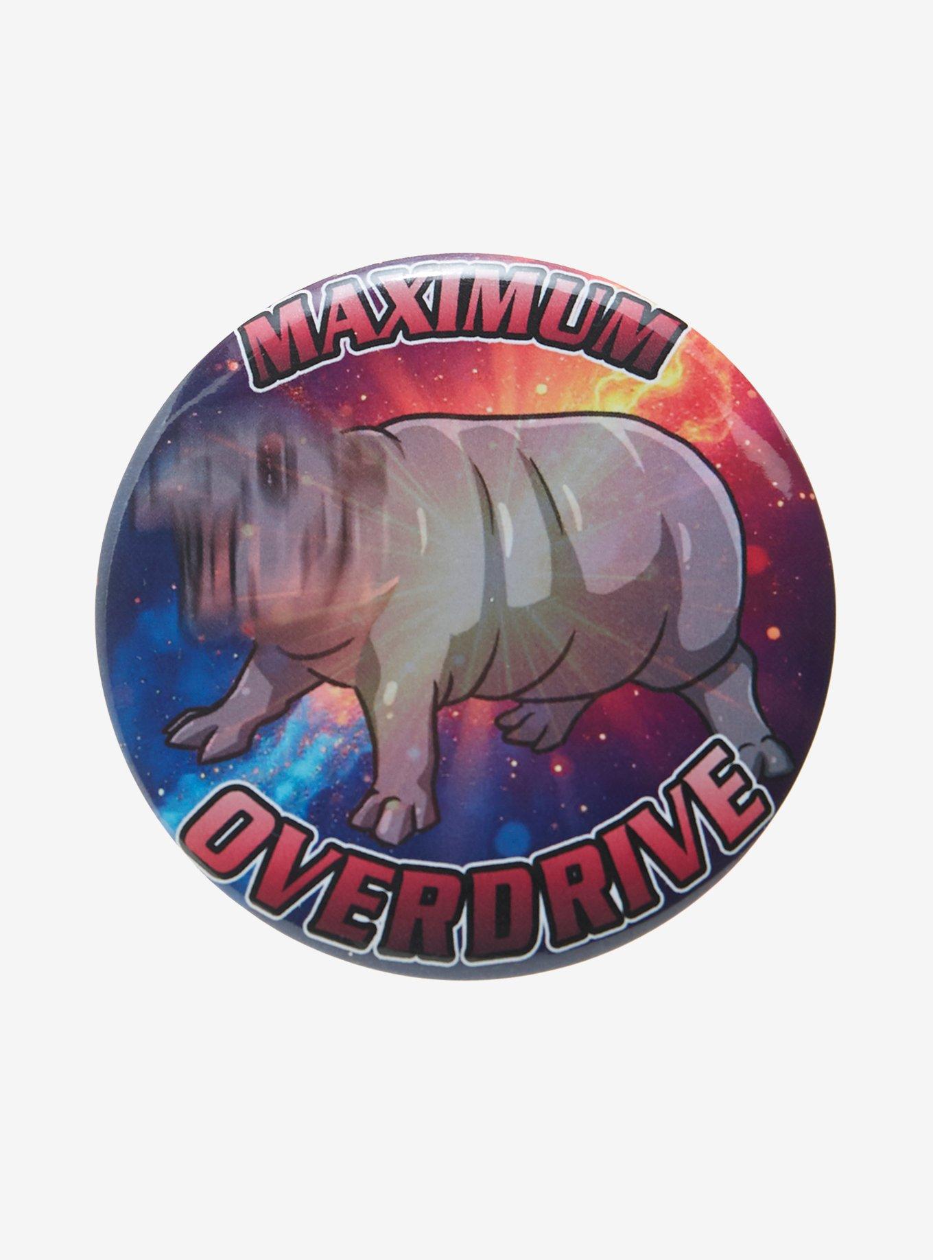 Hippo Maximum Overdrive 3 Inch Button, , hi-res