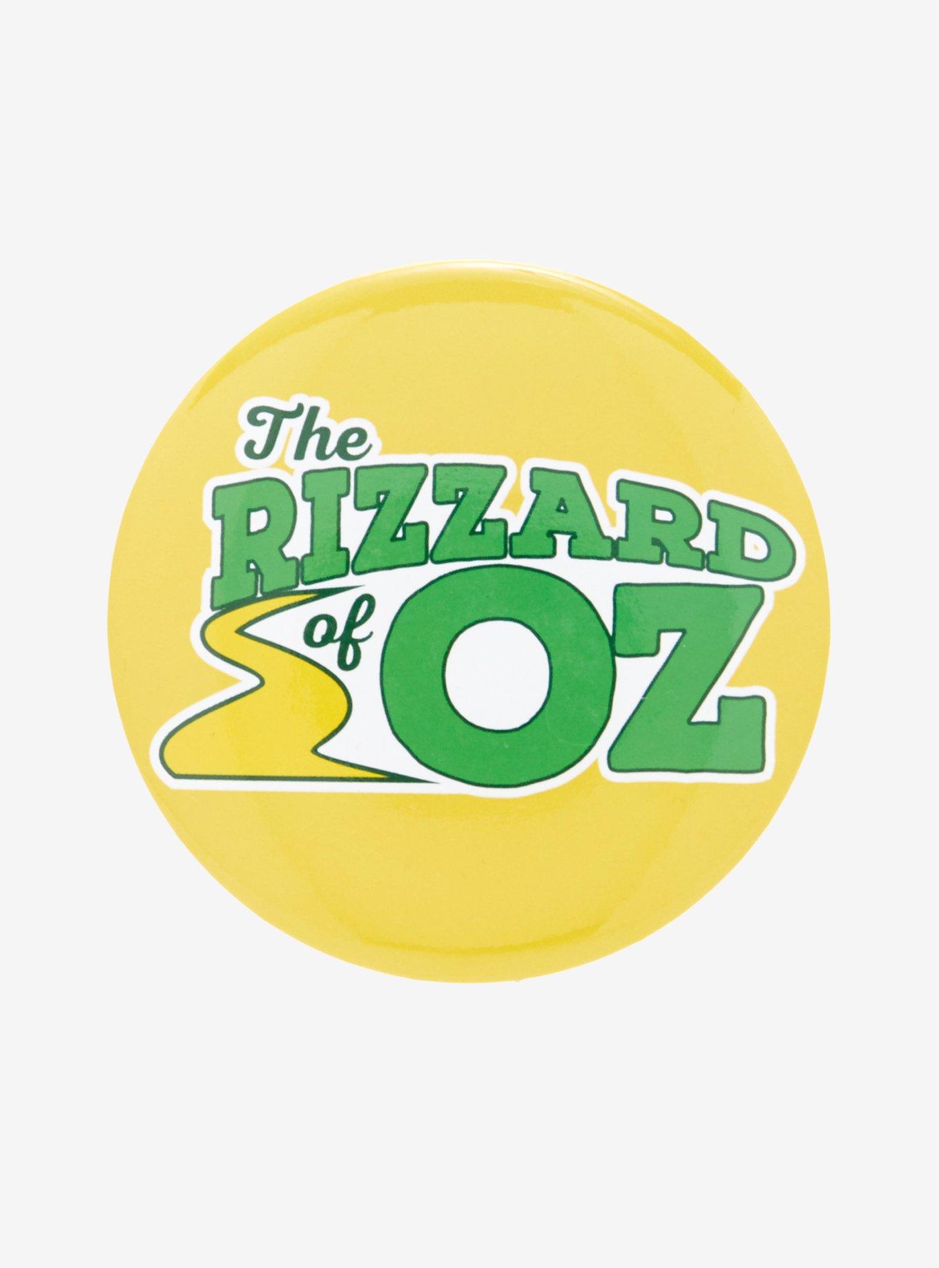 Rizzard Of Oz 3 Inch Button, , hi-res