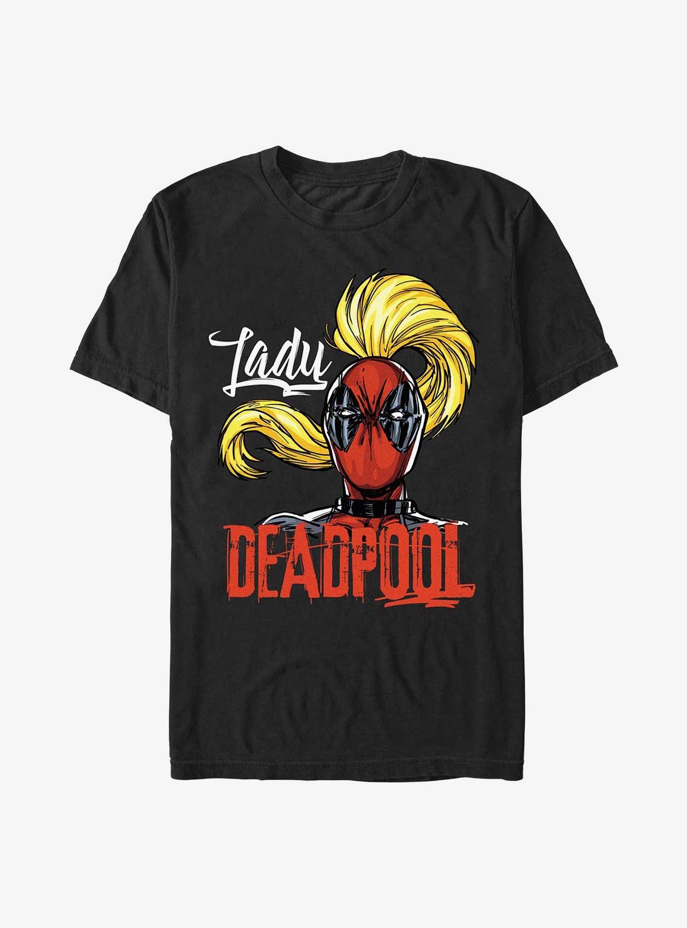 Marvel Lady Deadpool Gaze T-Shirt, BLACK, hi-res