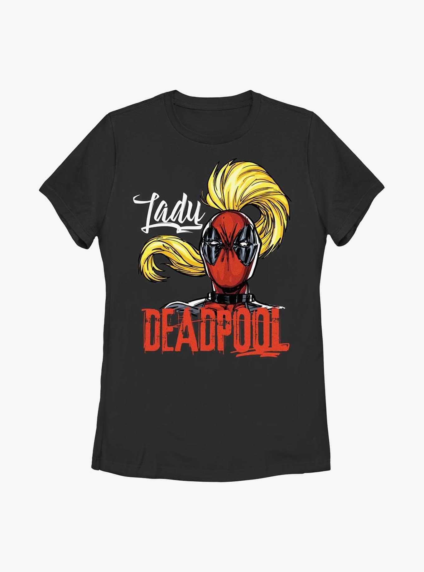 Marvel Lady Deadpool Gaze Womens T-Shirt, BLACK, hi-res