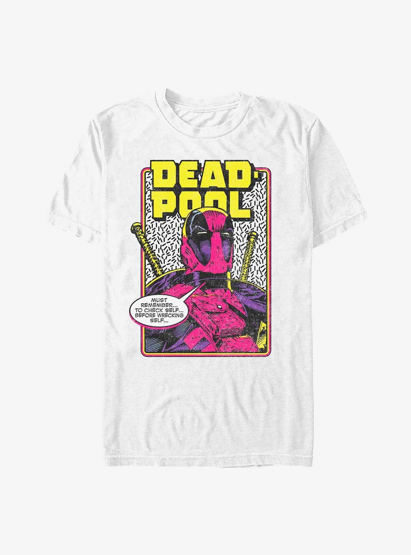 Marvel Deadpool Check Self T-Shirt, , hi-res