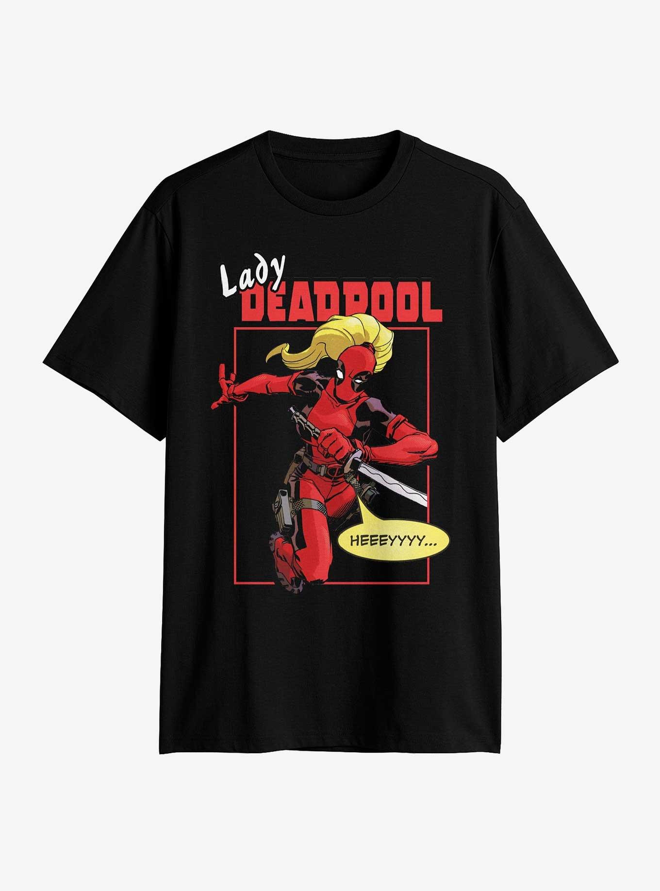 Marvel Deadpool Hey Lady Deadpool T-Shirt, , hi-res