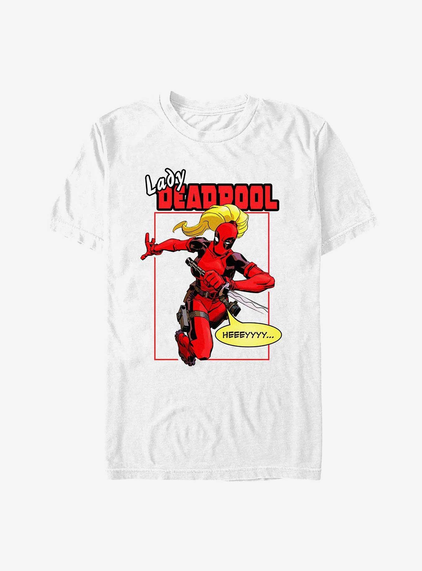 Marvel Deadpool Hey Lady Deadpool T-Shirt, , hi-res