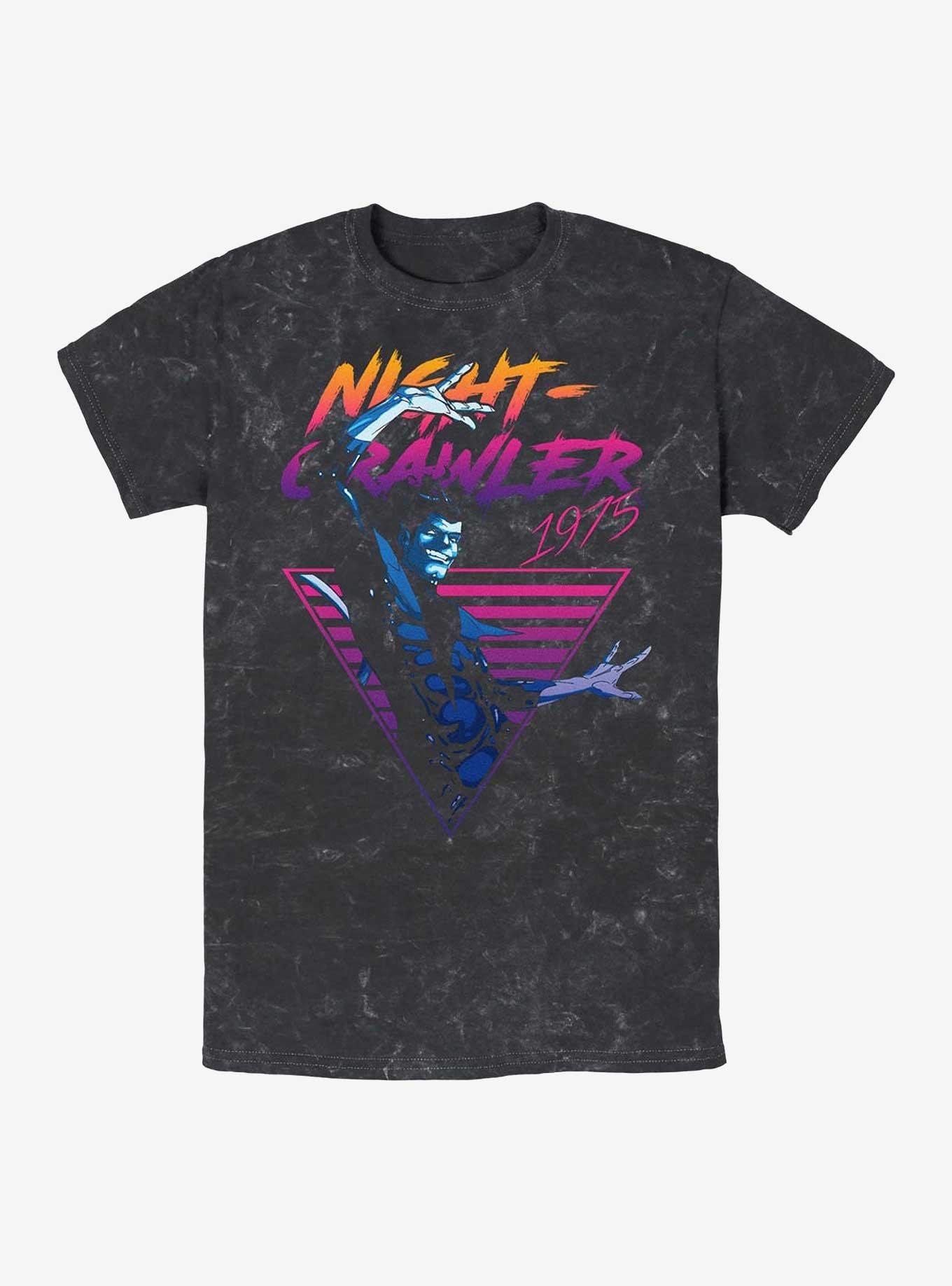 Marvel X-Men Retro Nightcrawler Mineral Wash T-Shirt, , hi-res